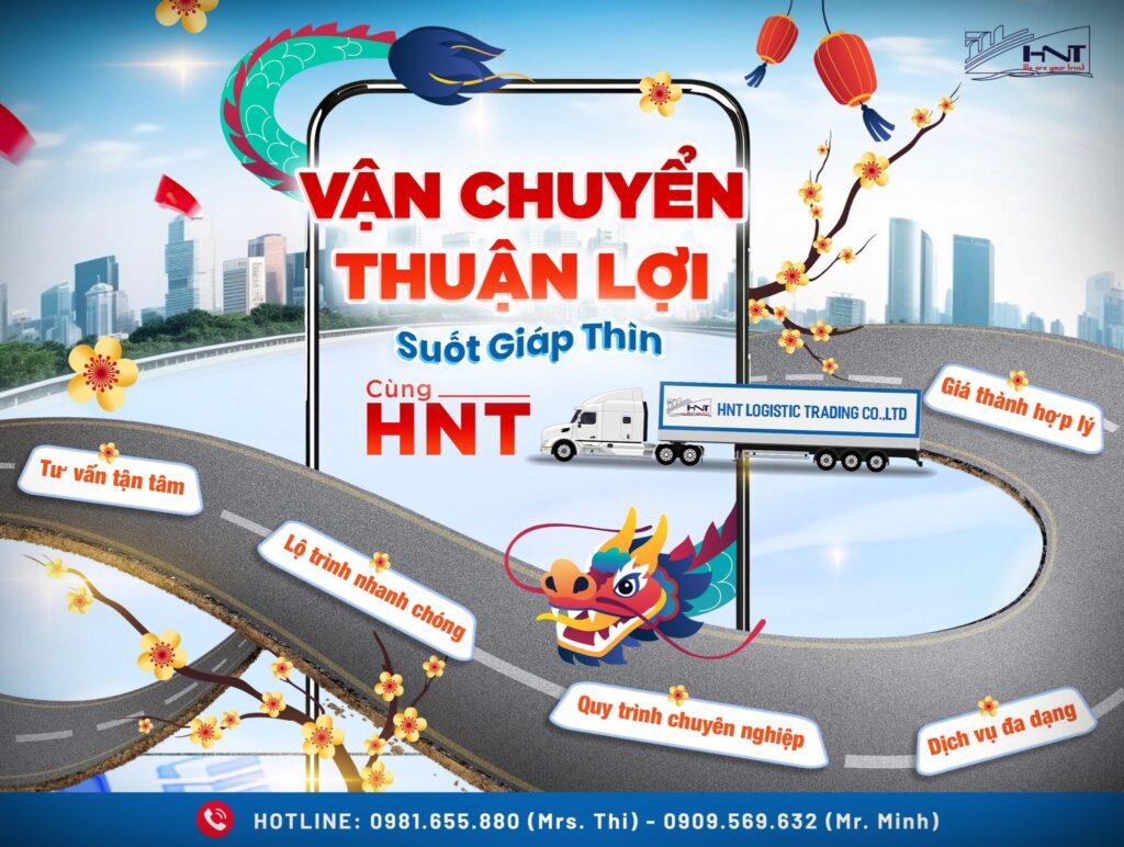 HNT là công ty vận chuyển tuyệt vời mà bạn có thể tin cậy