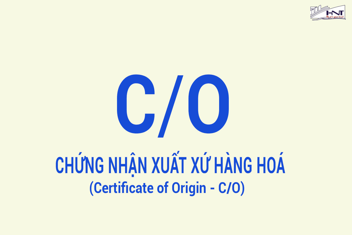 Giấy chứng nhận xuất xứ (Certificate of Origin)