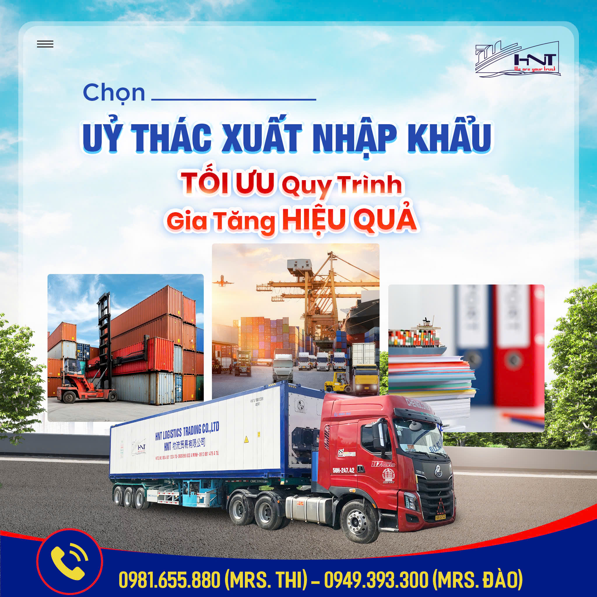 Lựa chọn HNT Shipping, bạn hoàn toàn yên tâm với dịch vụ chuyên nghiệp – minh bạch – hiệu quả,