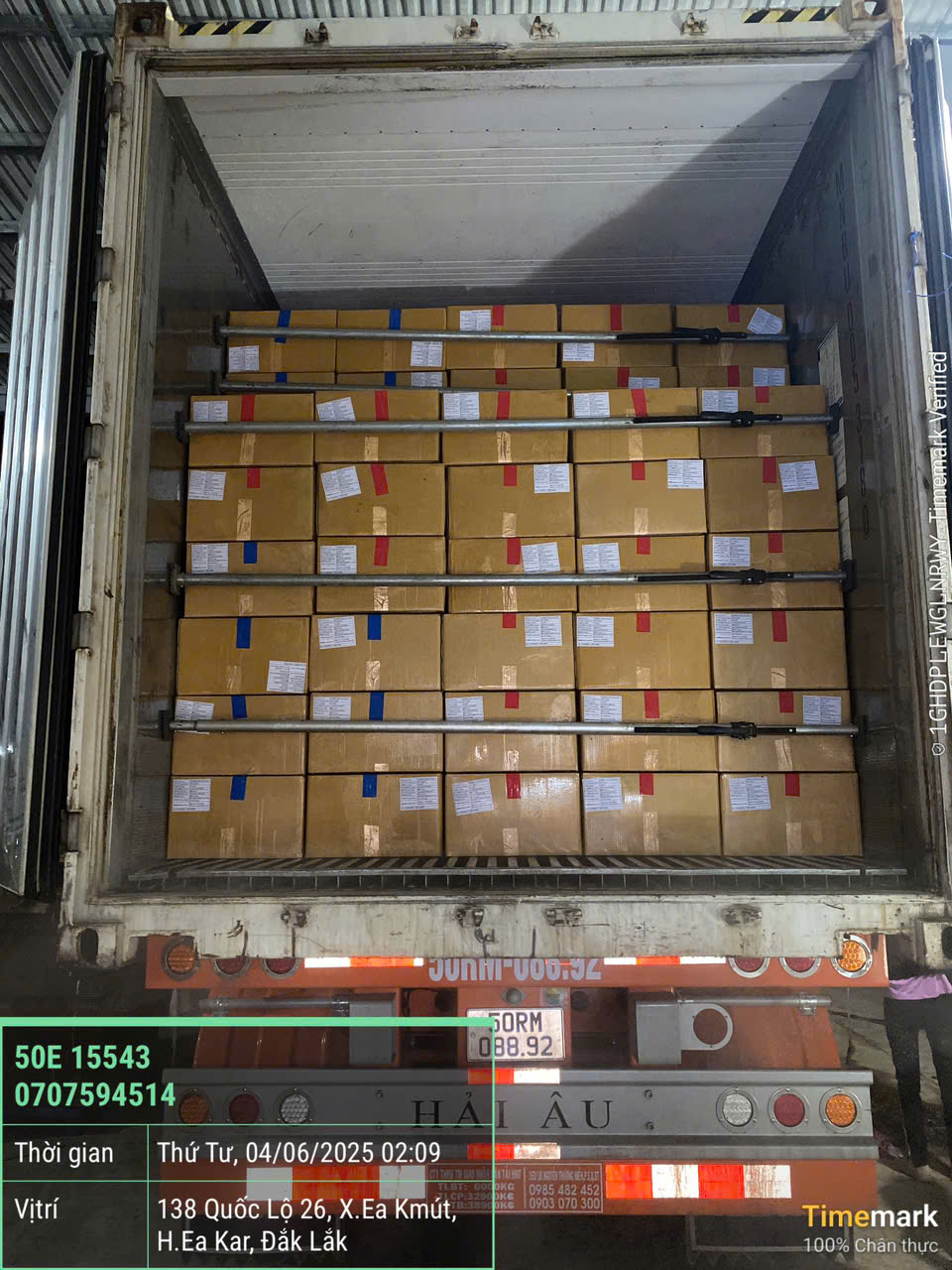 HNT Logistics vận chuyển sản phẩm cho đơn vị Tropivina