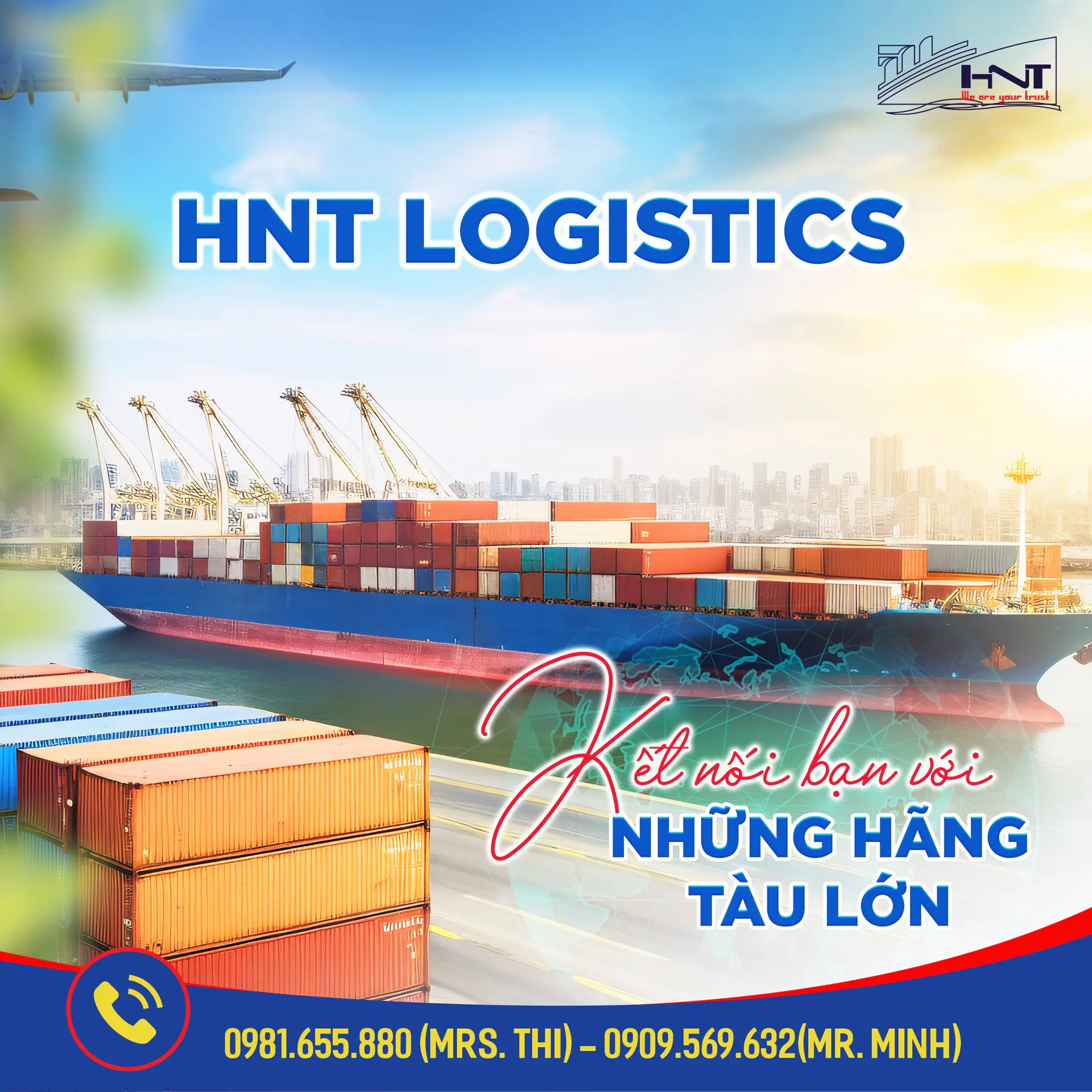 Liên hệ ngay với HNT Logistics