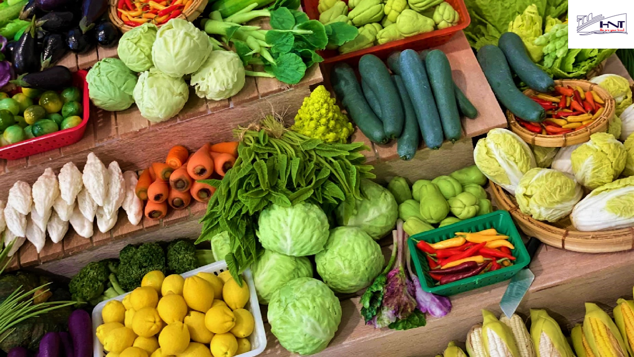 Way of packing vegetables, fruits and frozen flowers Way of packing vegetables, fruits and frozen flowers
