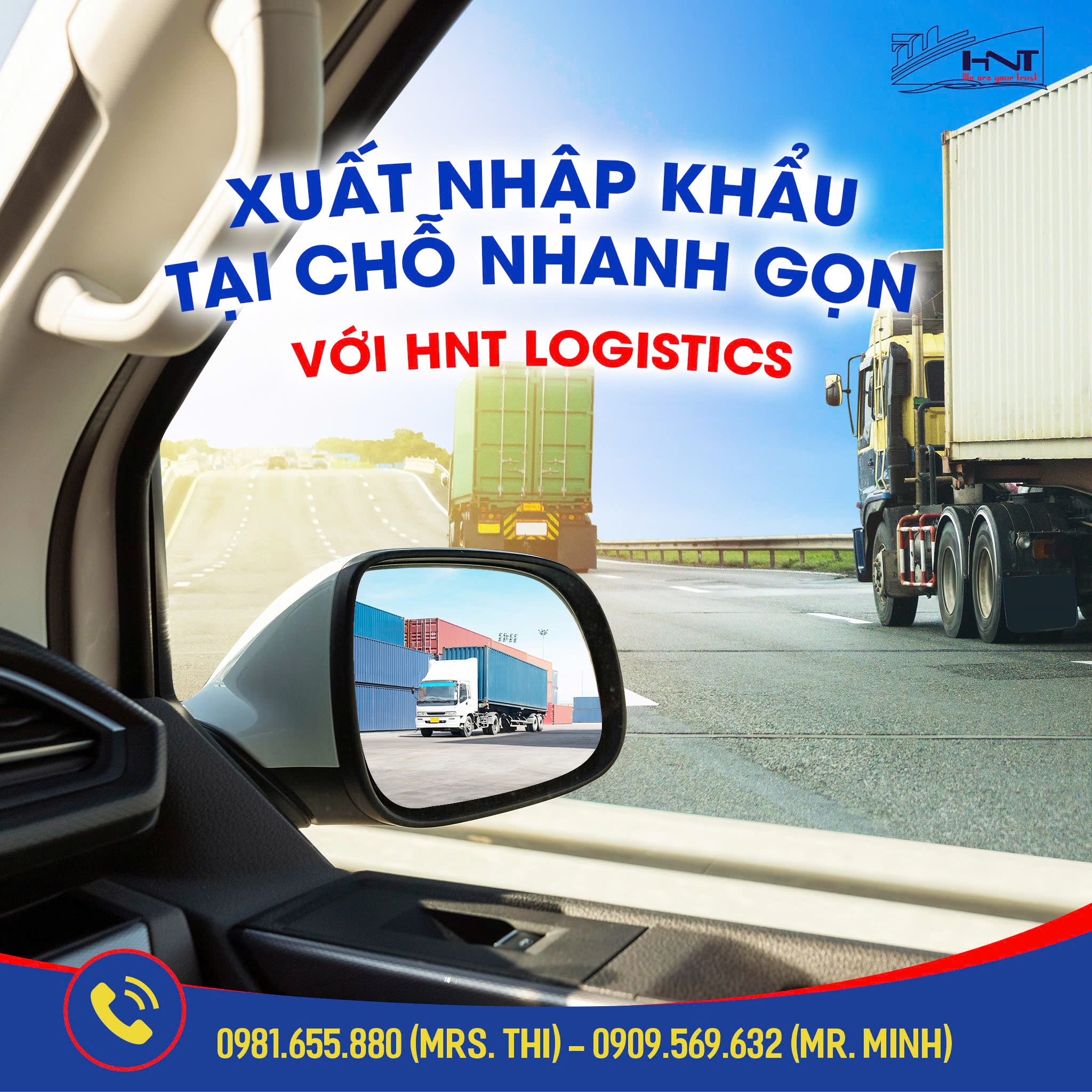 Xuất nhập khẩu tại chỗ nhanh gọn với HNT Logistics