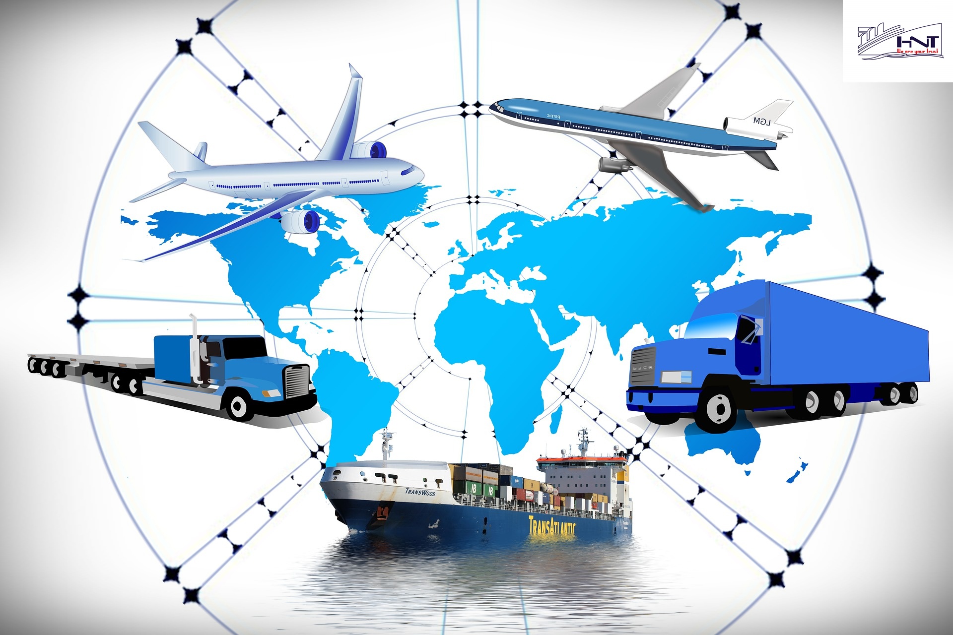 Các phương thức giao nhận trong vận chuyển quốc tế