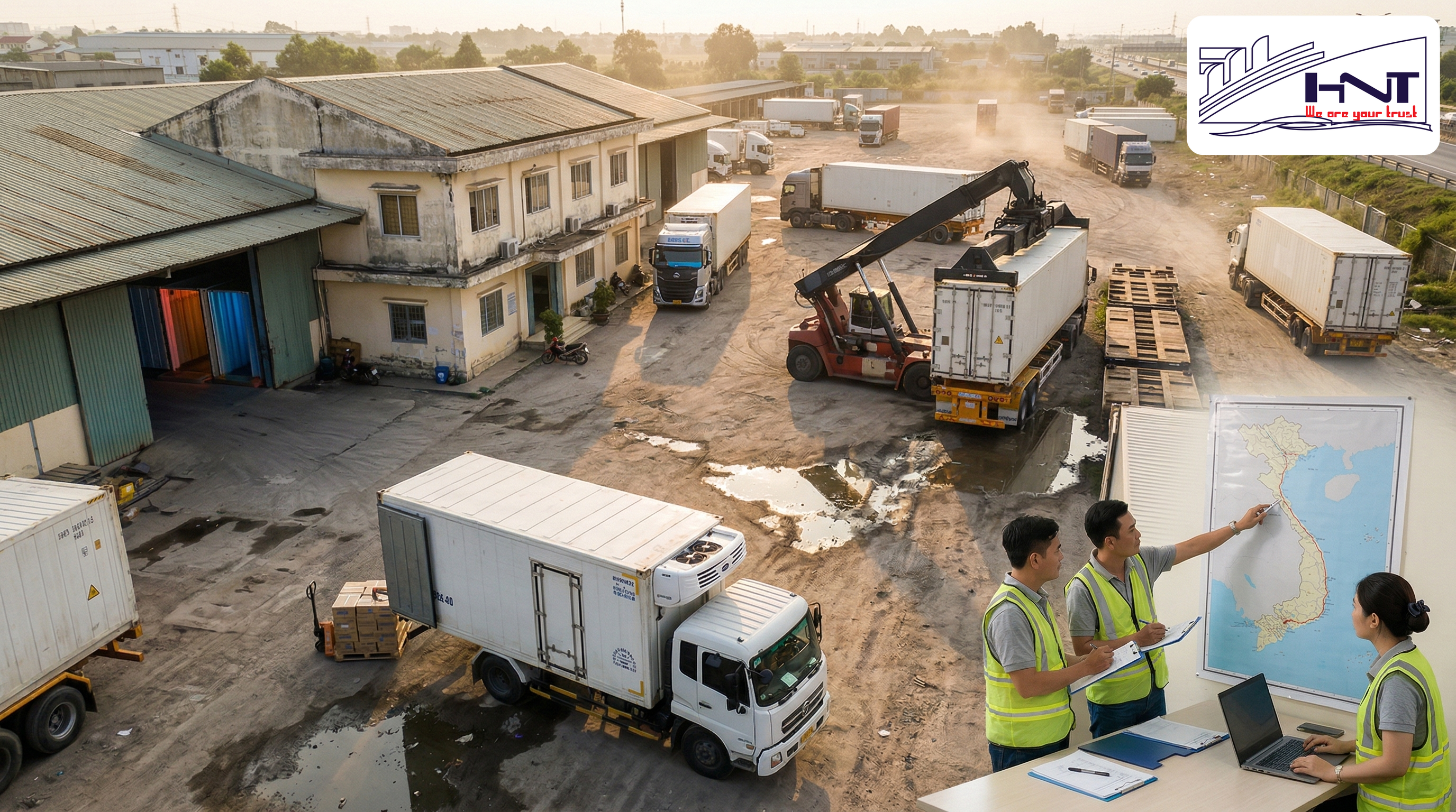 North-South cold chain transportation