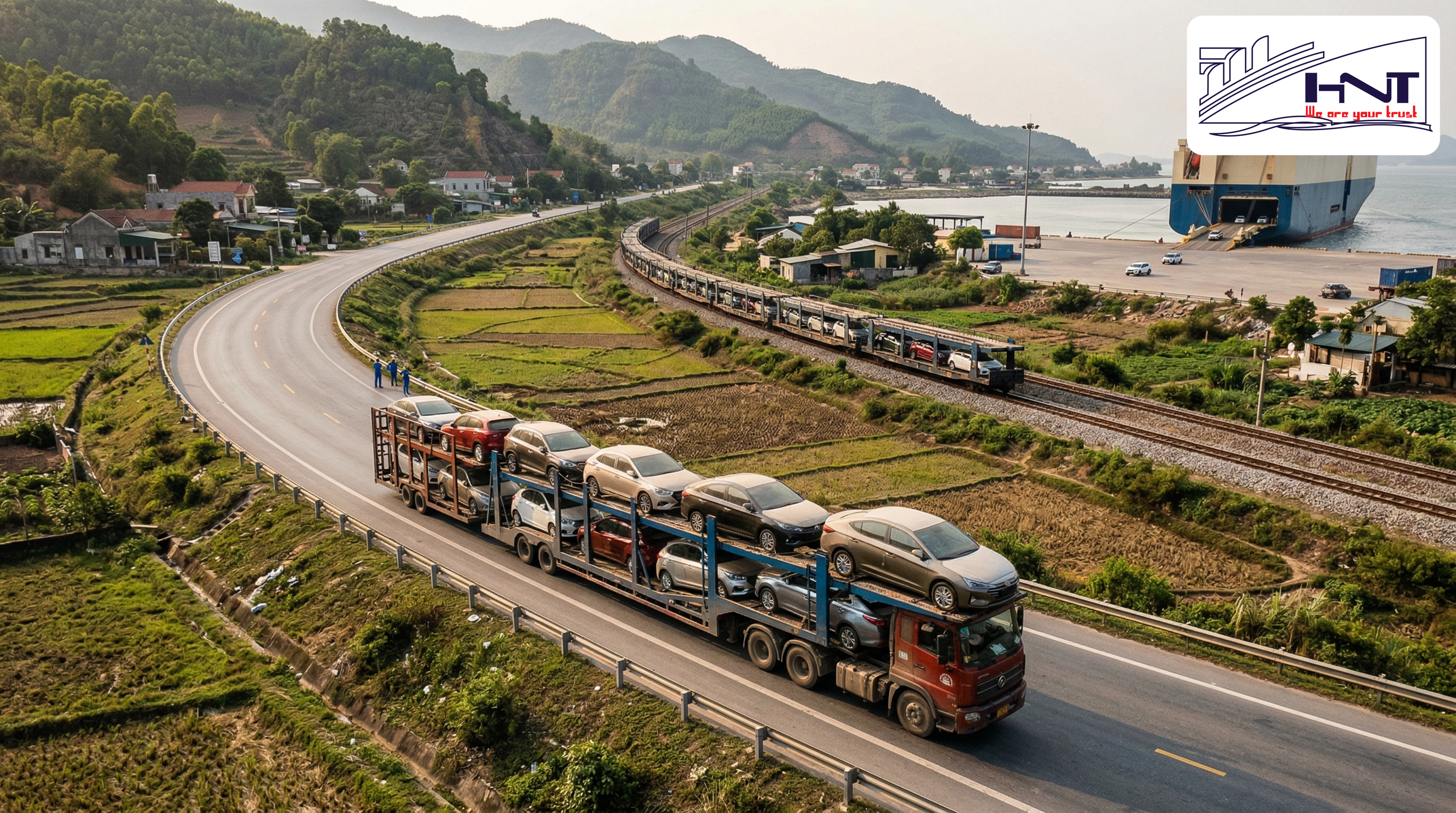 North-South car transport