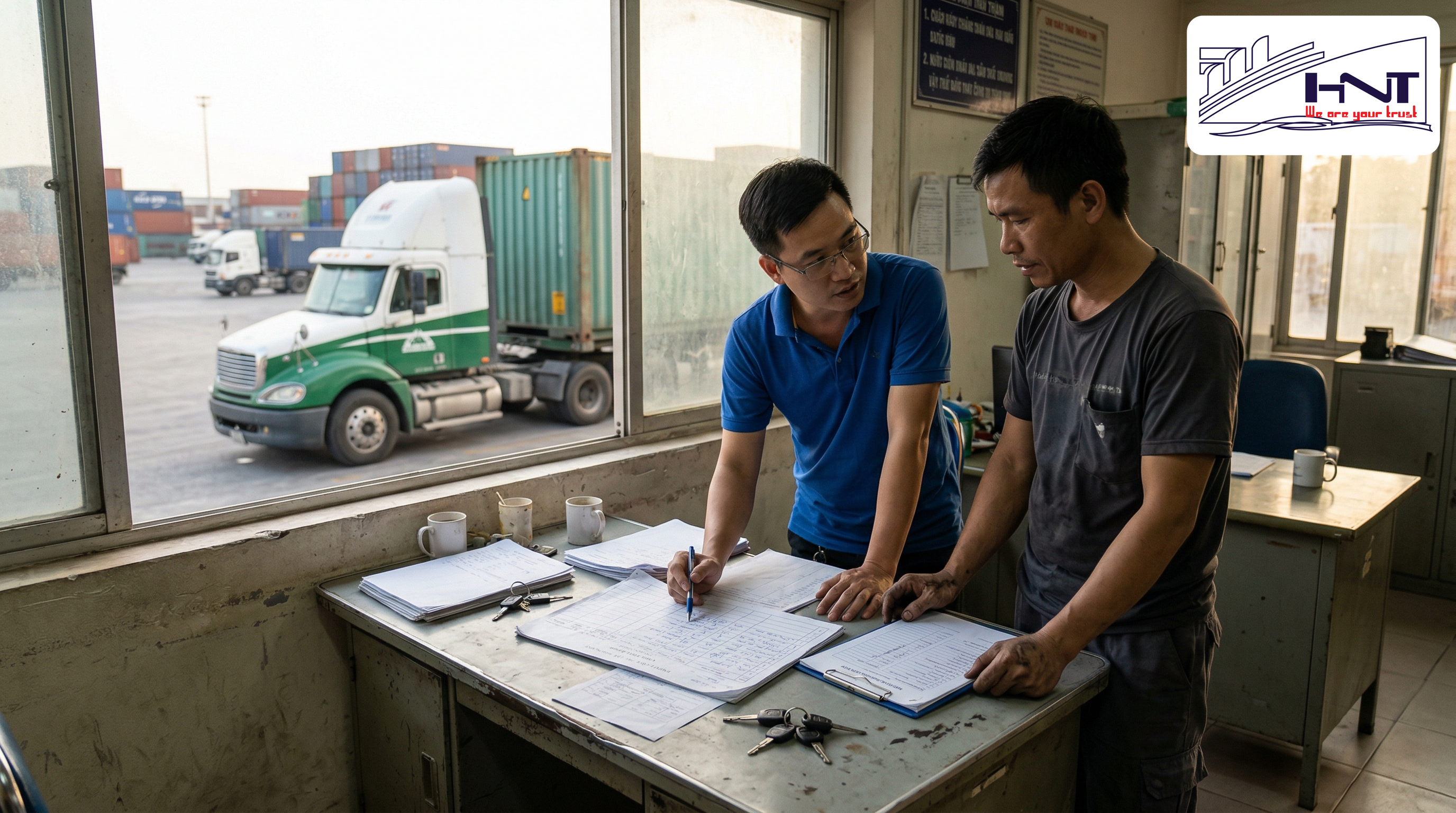 4. Lưu ý quan trọng trước khi bàn giao xe cho đơn vị vận tải