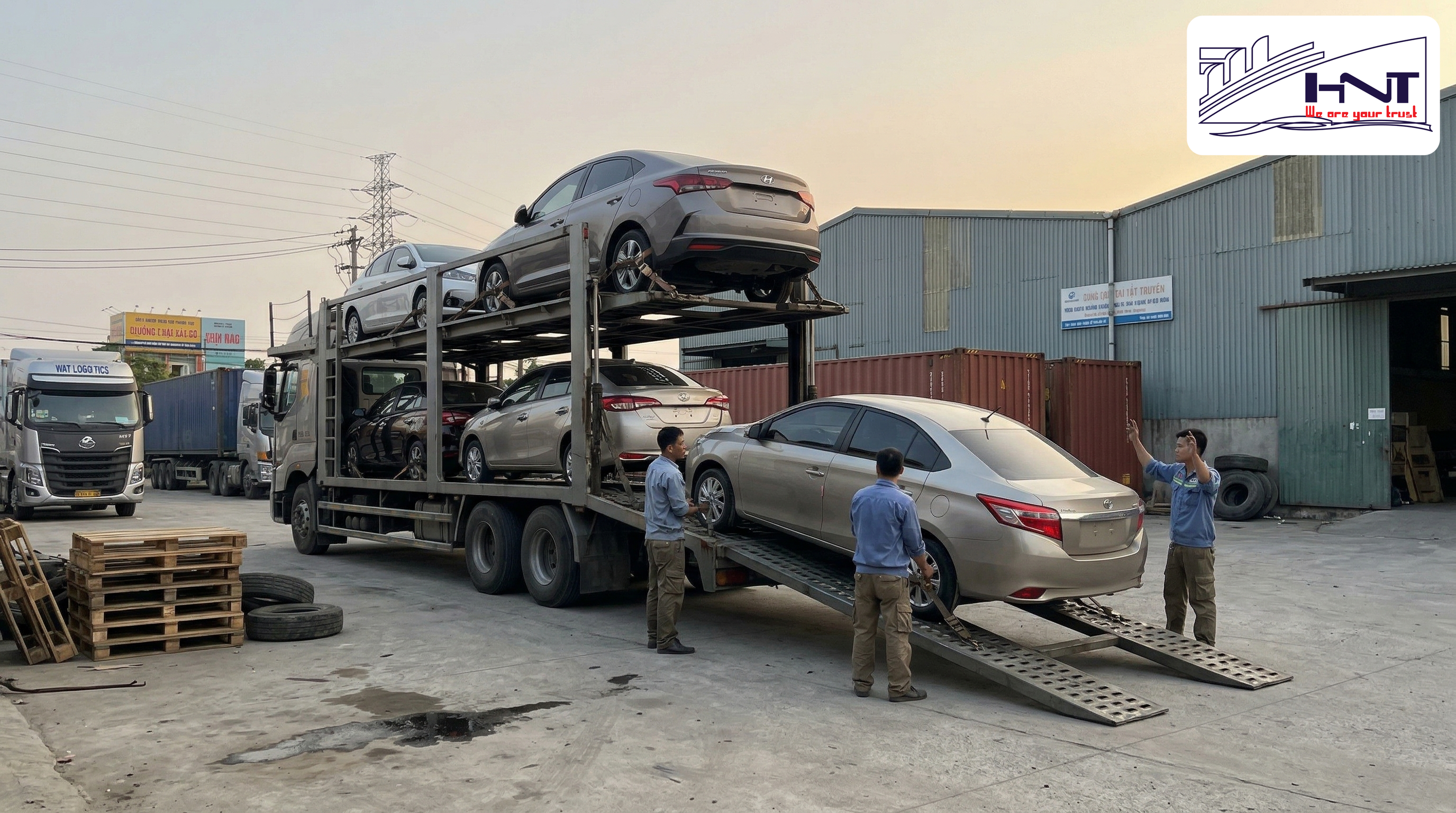 4. Standard Preparation Process Before Sending North-South Trucks