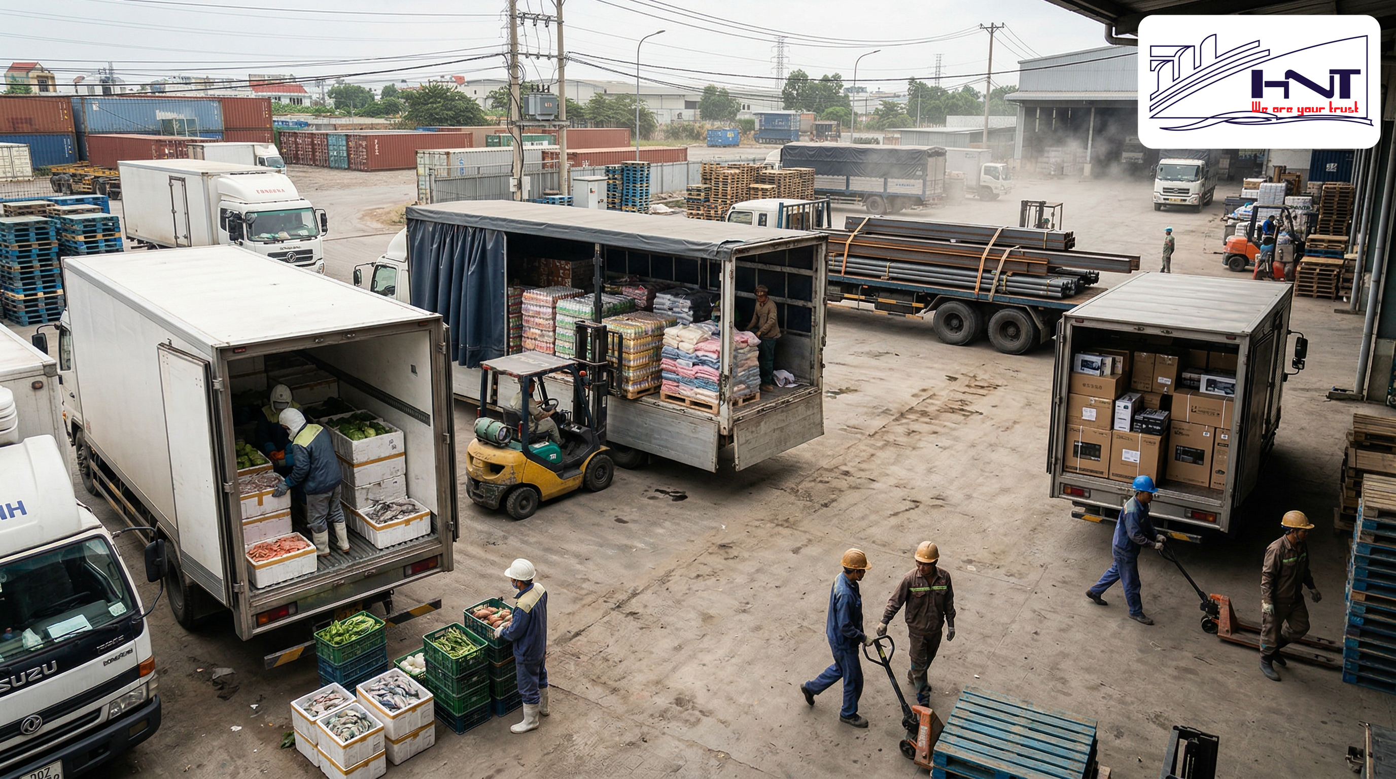 Phân loại xe vận chuyển Bắc Nam phù hợp từng nhóm hàng