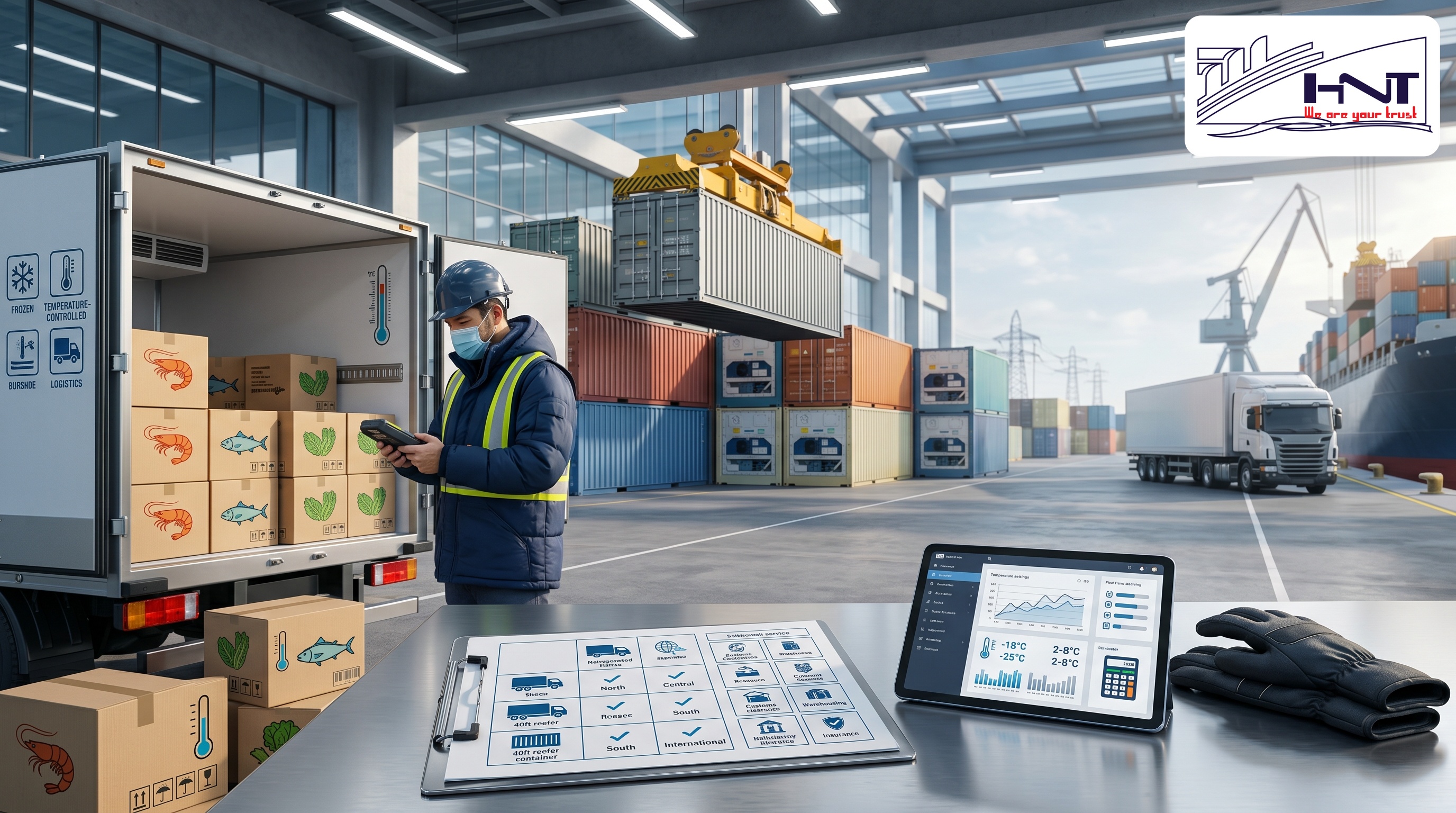 Bảng giá vận chuyển hàng đông lạnh và các tùy chọn dịch vụ