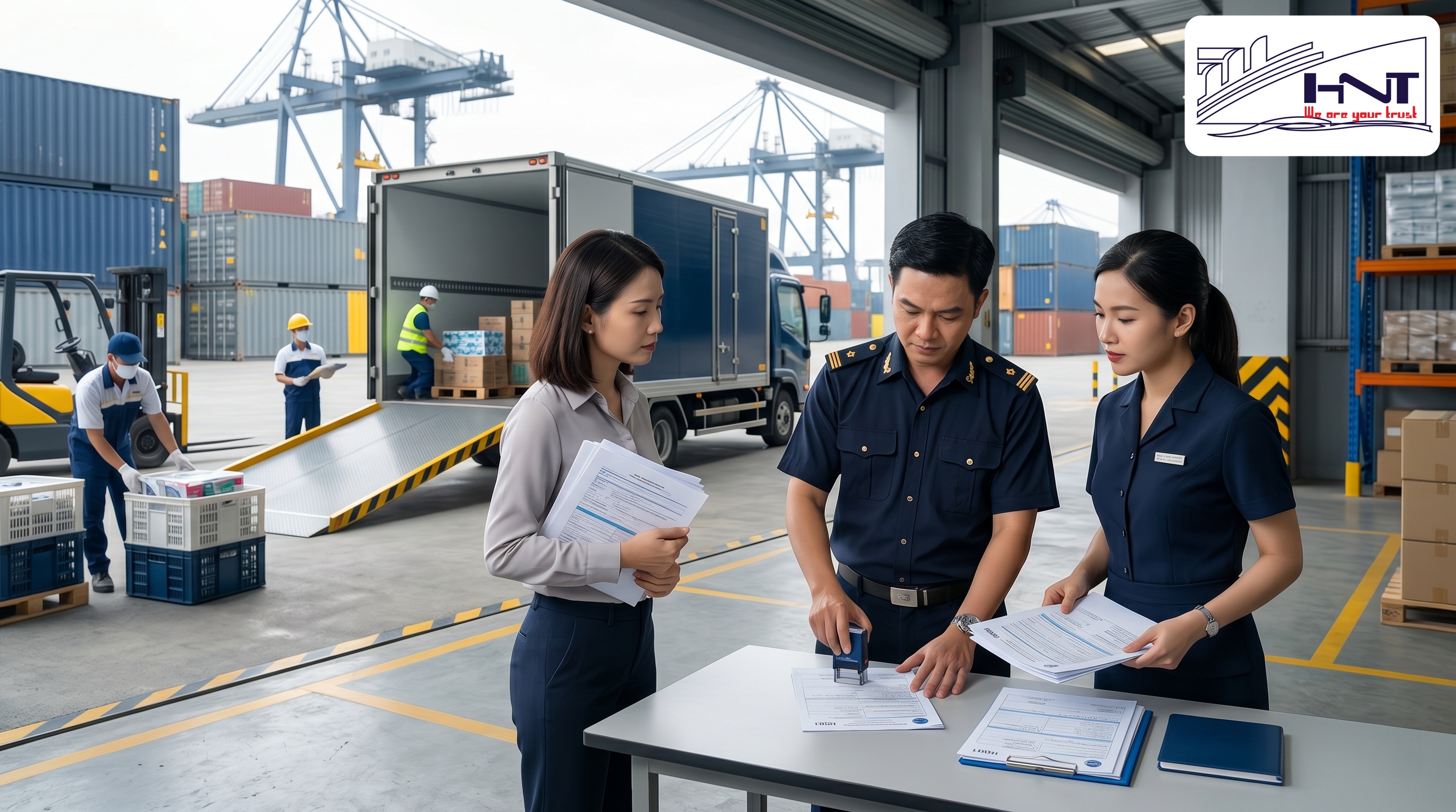 Cách Thực Hiện Thủ Tục Hải Quan Xuất Khẩu Tại Chỗ