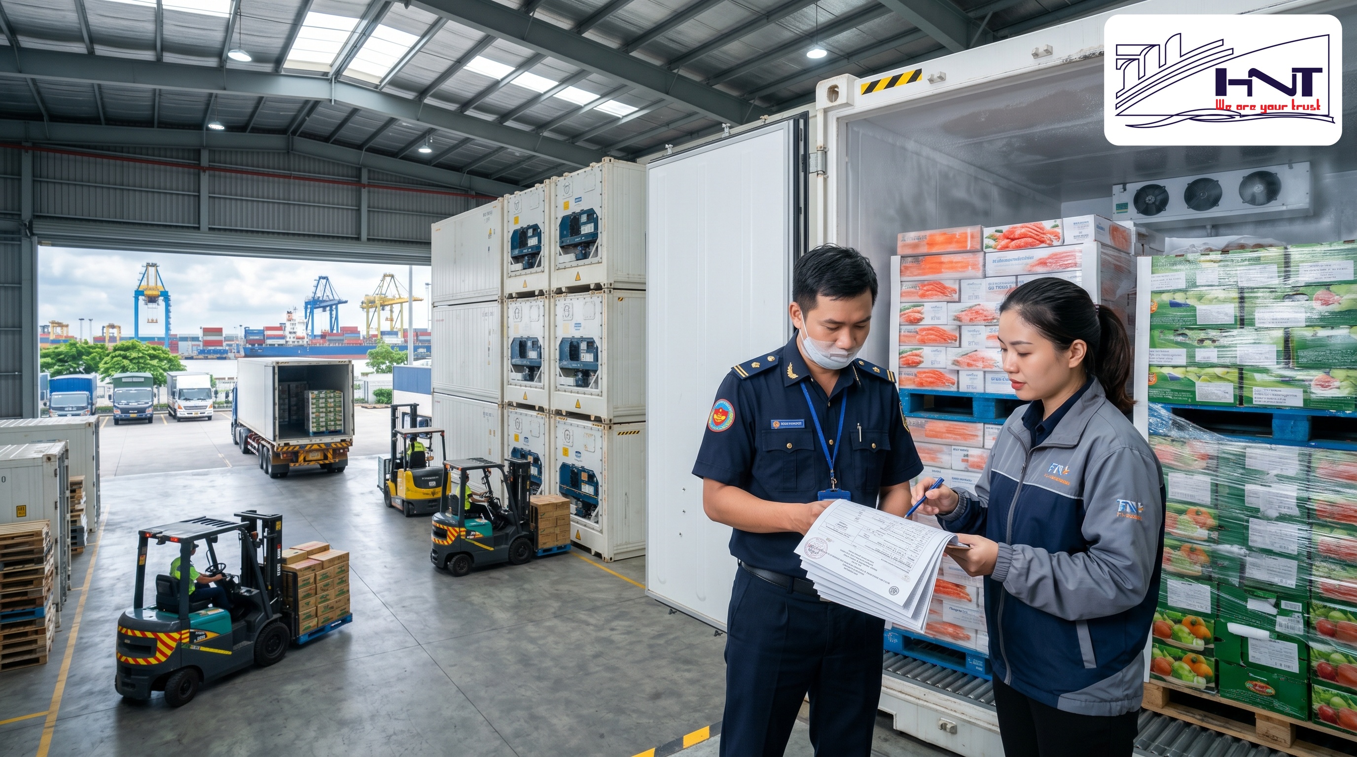 Lưu ý đặc biệt cho hồ sơ hải quan nhập khẩu hàng lạnh