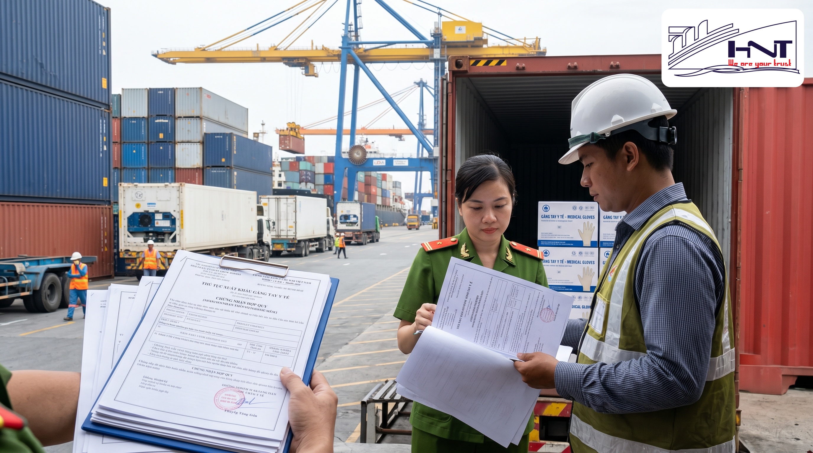 Quy định riêng biệt về thủ tục xuất khẩu găng tay y tế