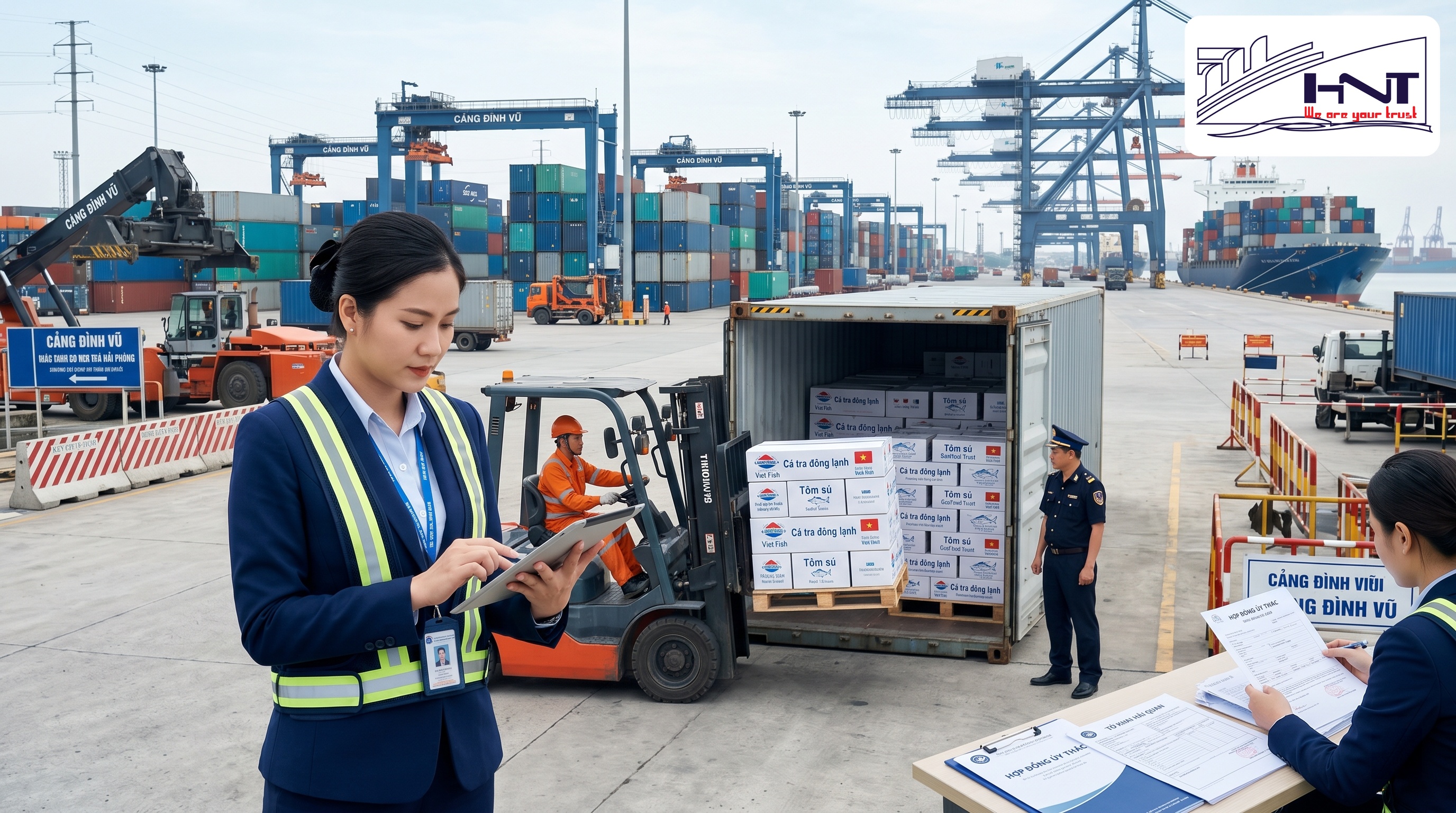 Quy trình chuẩn khi đơn vị nhận ủy thác xuất khẩu làm việc Quy trình chuẩn khi đơn vị nhận ủy thác xuất khẩu làm việc