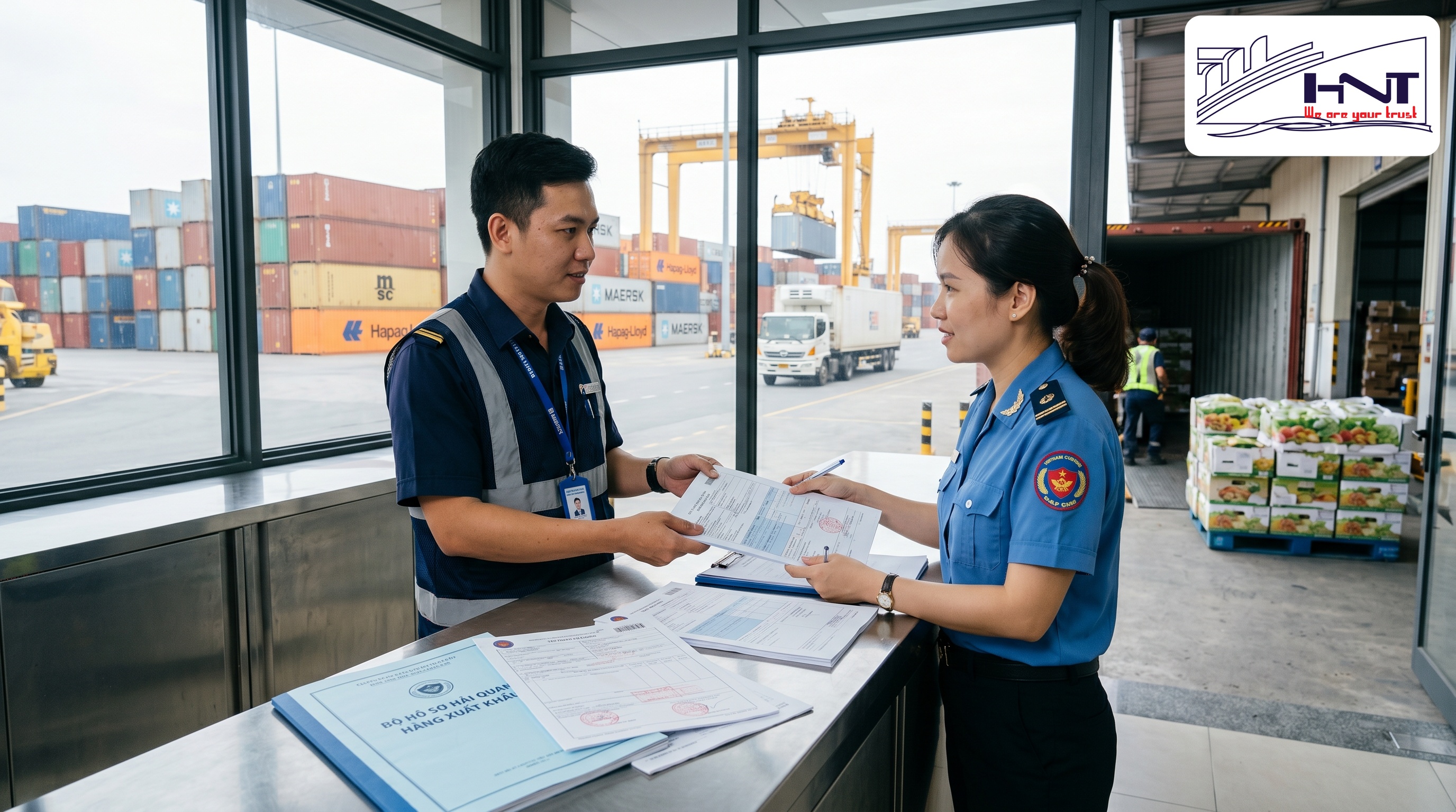 Quy Trình Nộp Bộ Hồ Sơ Hải Quan Hàng Xuất Khẩu