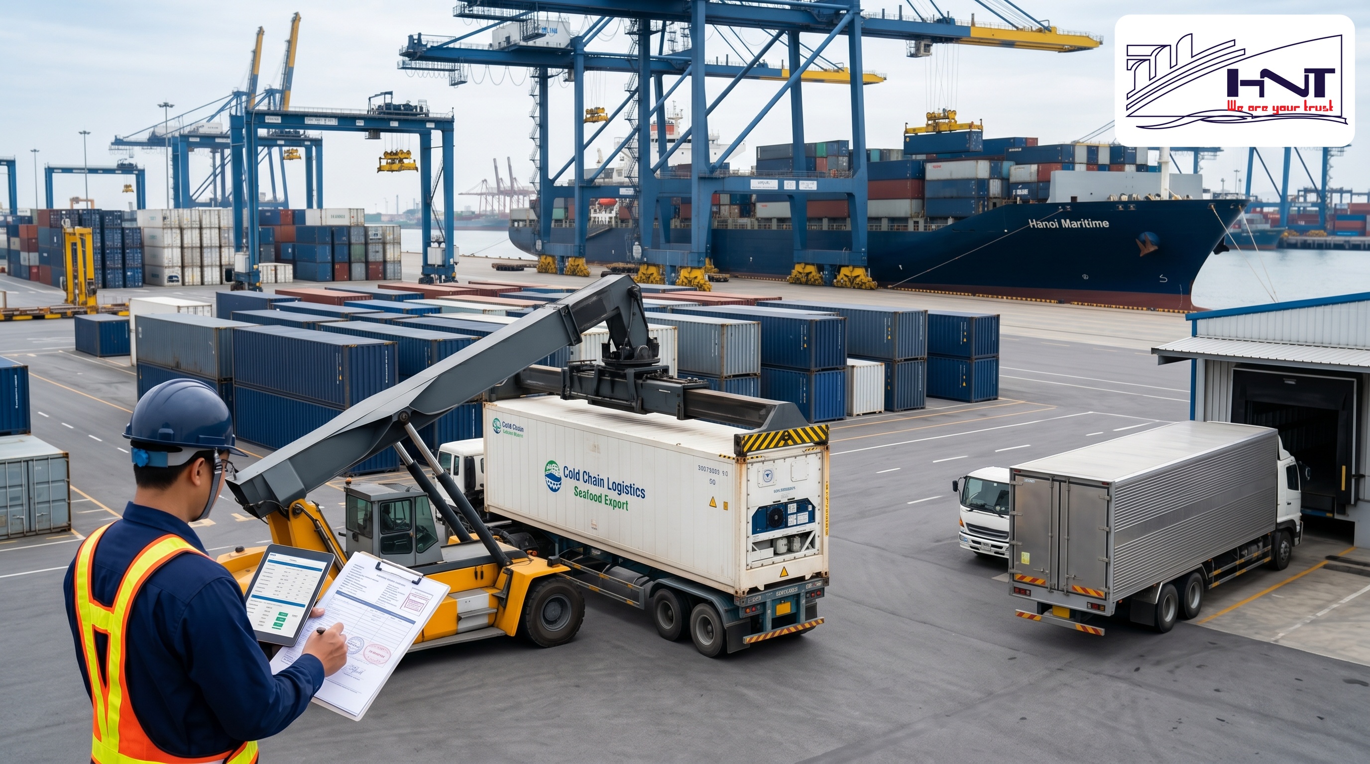 Quy trình vận chuyển hàng quốc tế đường biển chuẩn xác