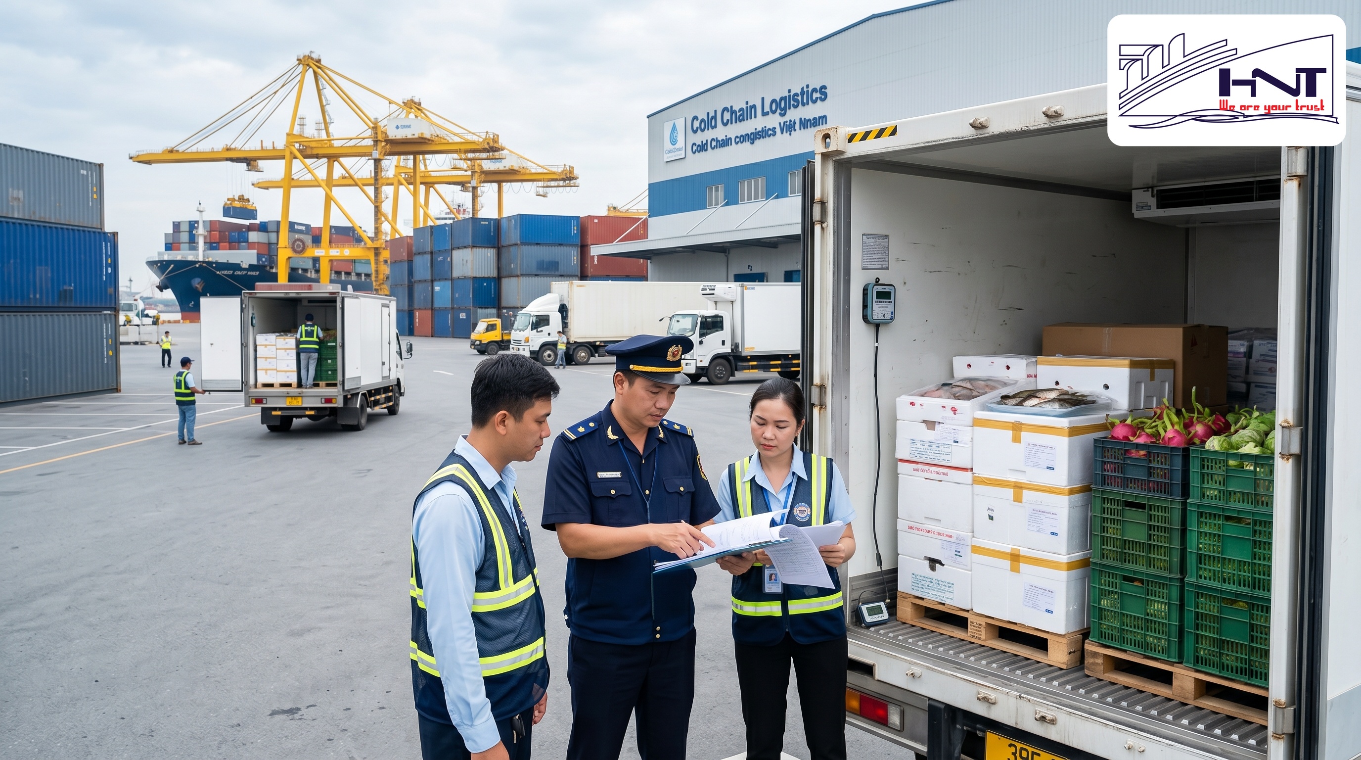 Thủ tục hải quan giúp tránh phát sinh giá xe vận chuyển hàng hóa