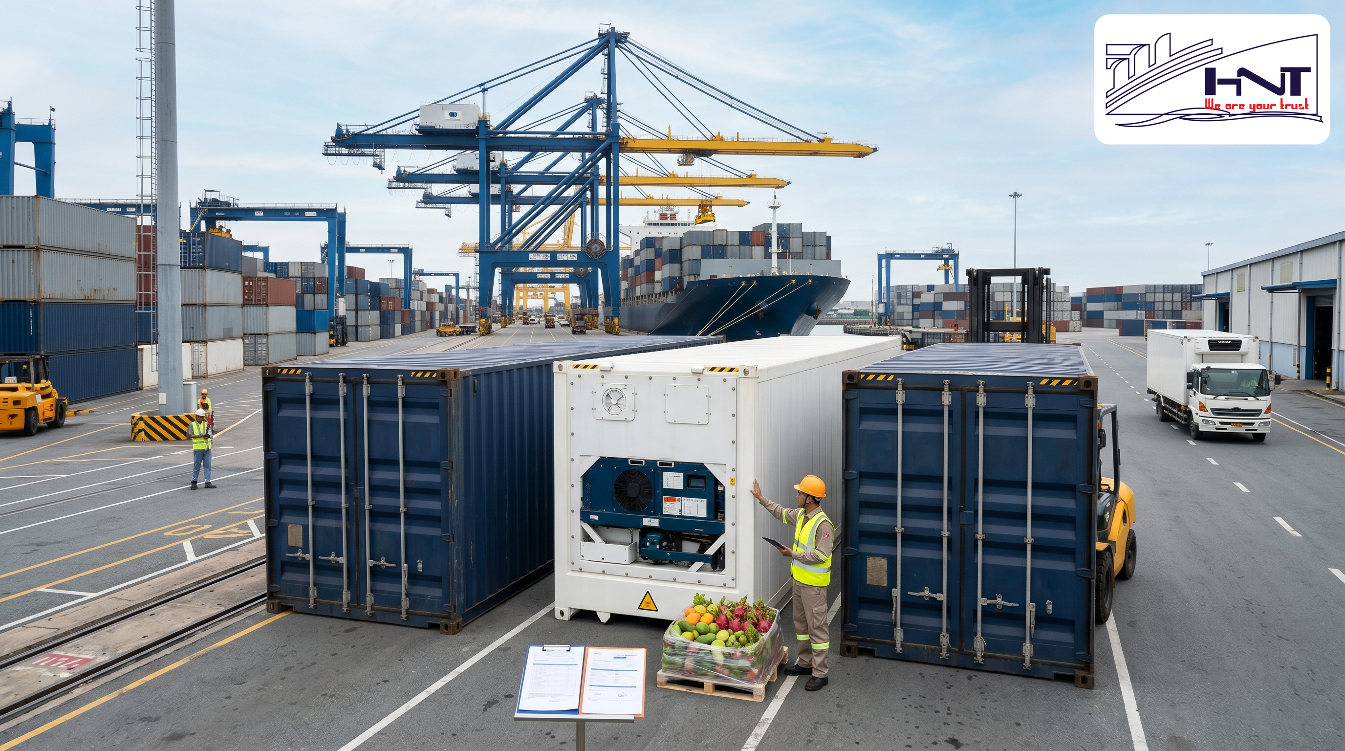 Hàng hóa vận chuyển bằng đường biển và lựa chọn container phù hợp