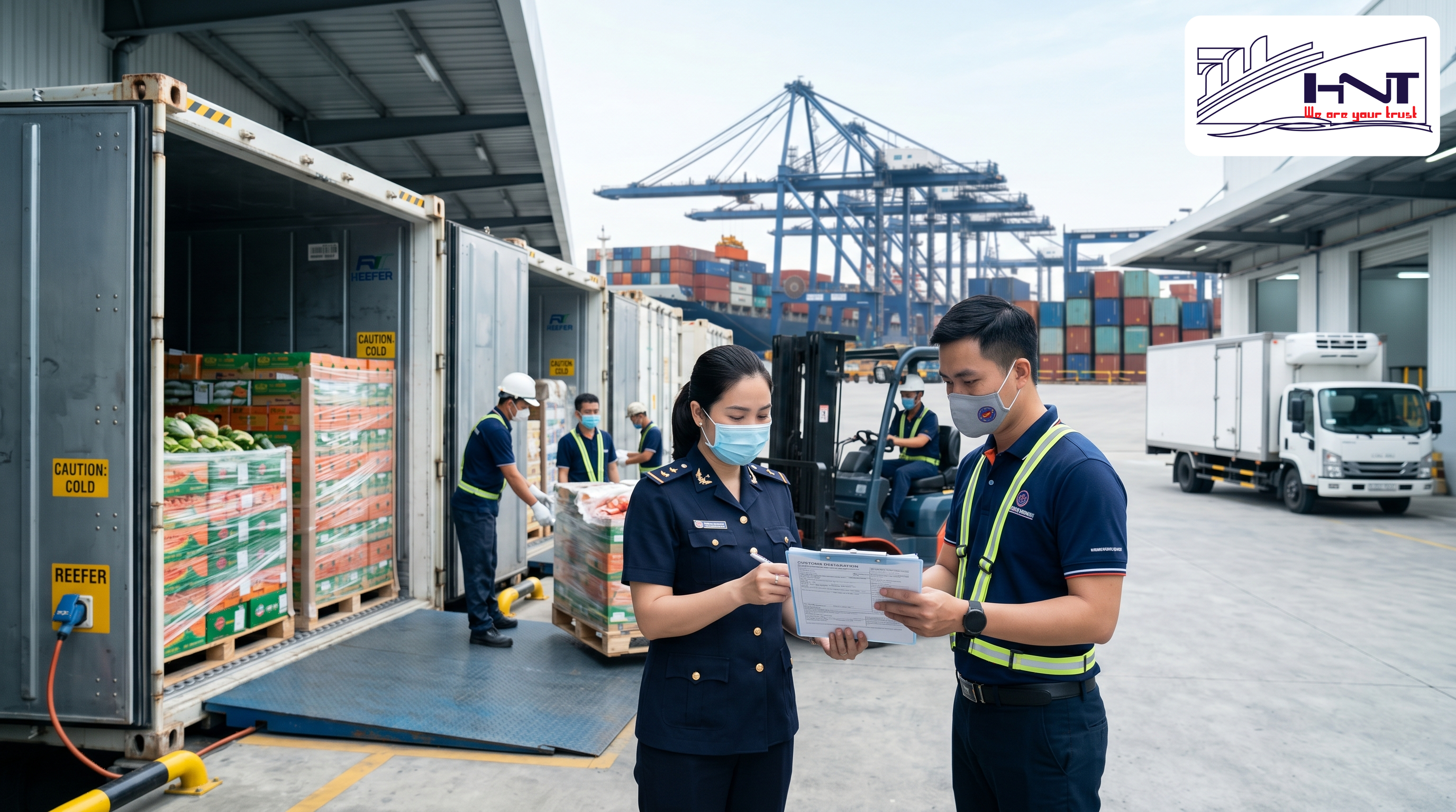 Thủ tục hải quan nhập khẩu hàng hóa và quy trình nhận hàng