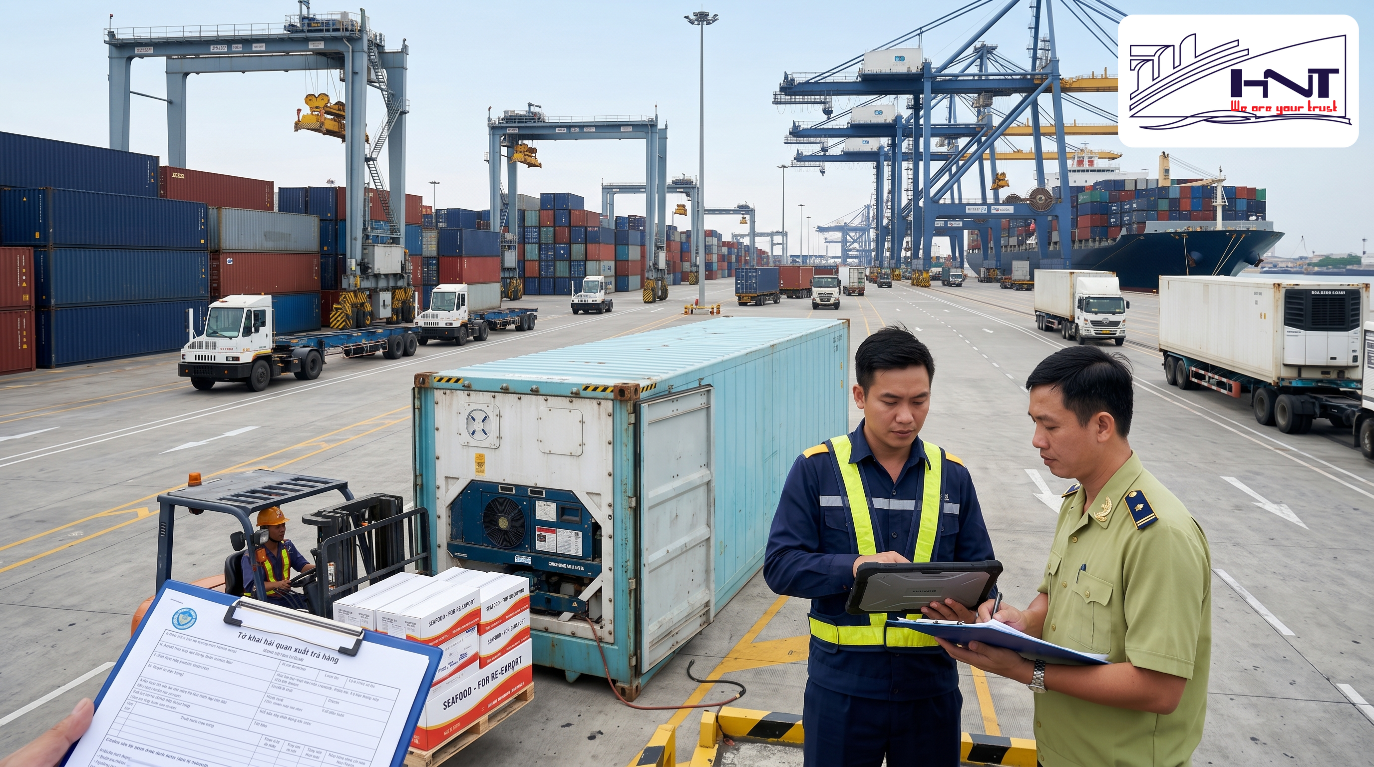 Thủ tục xuất trả hàng nhập khẩu đã thông quan từ A đến Z