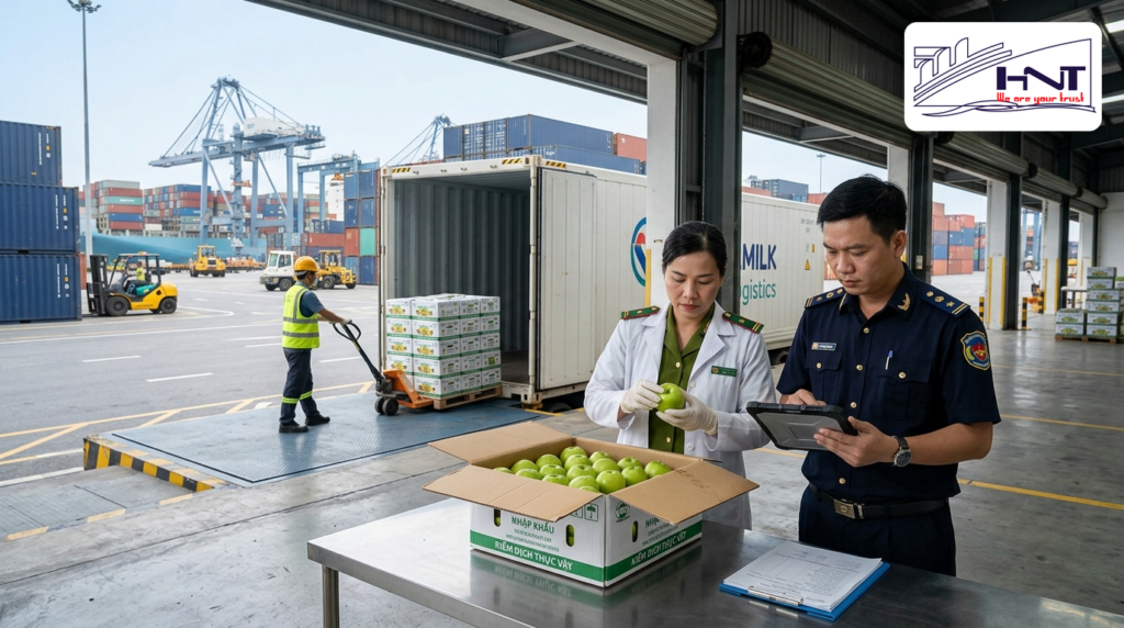 Cẩm nang khai báo hải quan điện tử và thủ tục kiểm dịch trái cây nhập khẩu