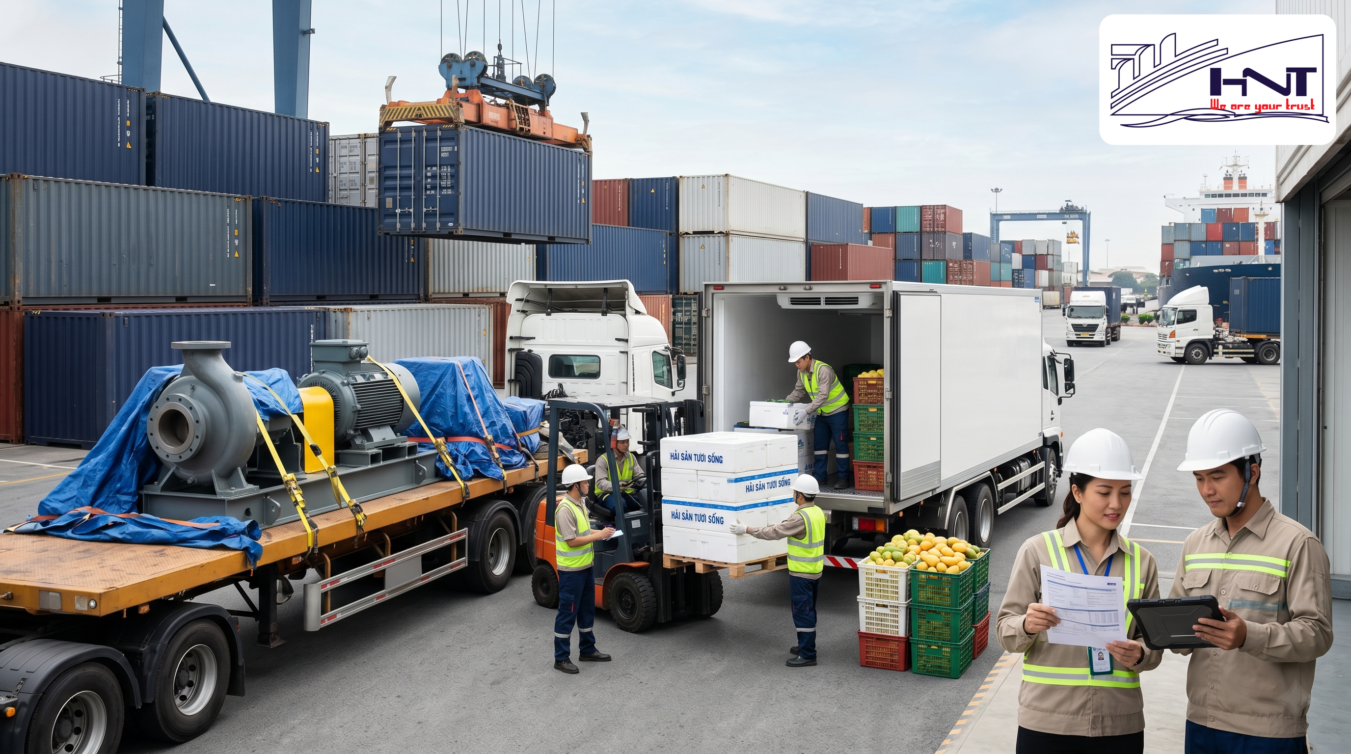 Doanh nghiệp vận chuyển máy móc thiết bị cùng hàng nông sản cần lưu ý điều gì? Doanh nghiệp vận chuyển máy móc thiết bị cùng hàng nông sản cần lưu ý điều gì?
