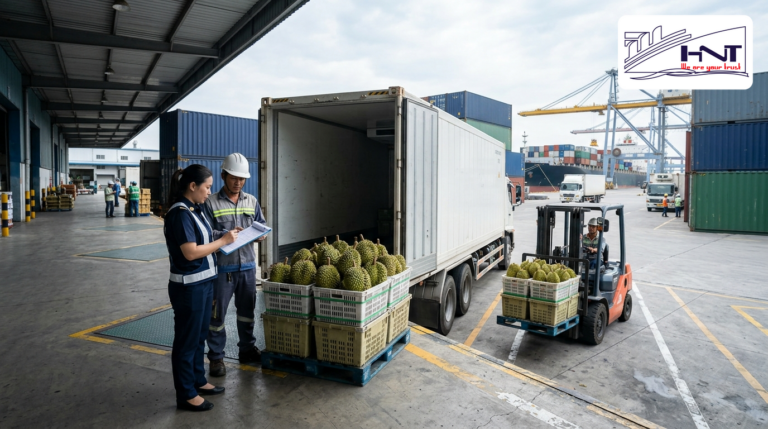 Hướng dẫn thủ tục quá cảnh sầu riêng và quy định hàng quá cảnh sang Trung Quốc
