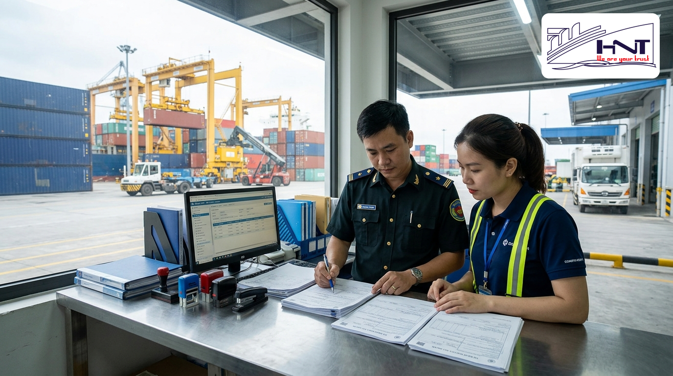 Kiểm tra chứng từ xuất nhập khẩu trước khi thông quan Kiểm tra chứng từ xuất nhập khẩu trước khi thông quan