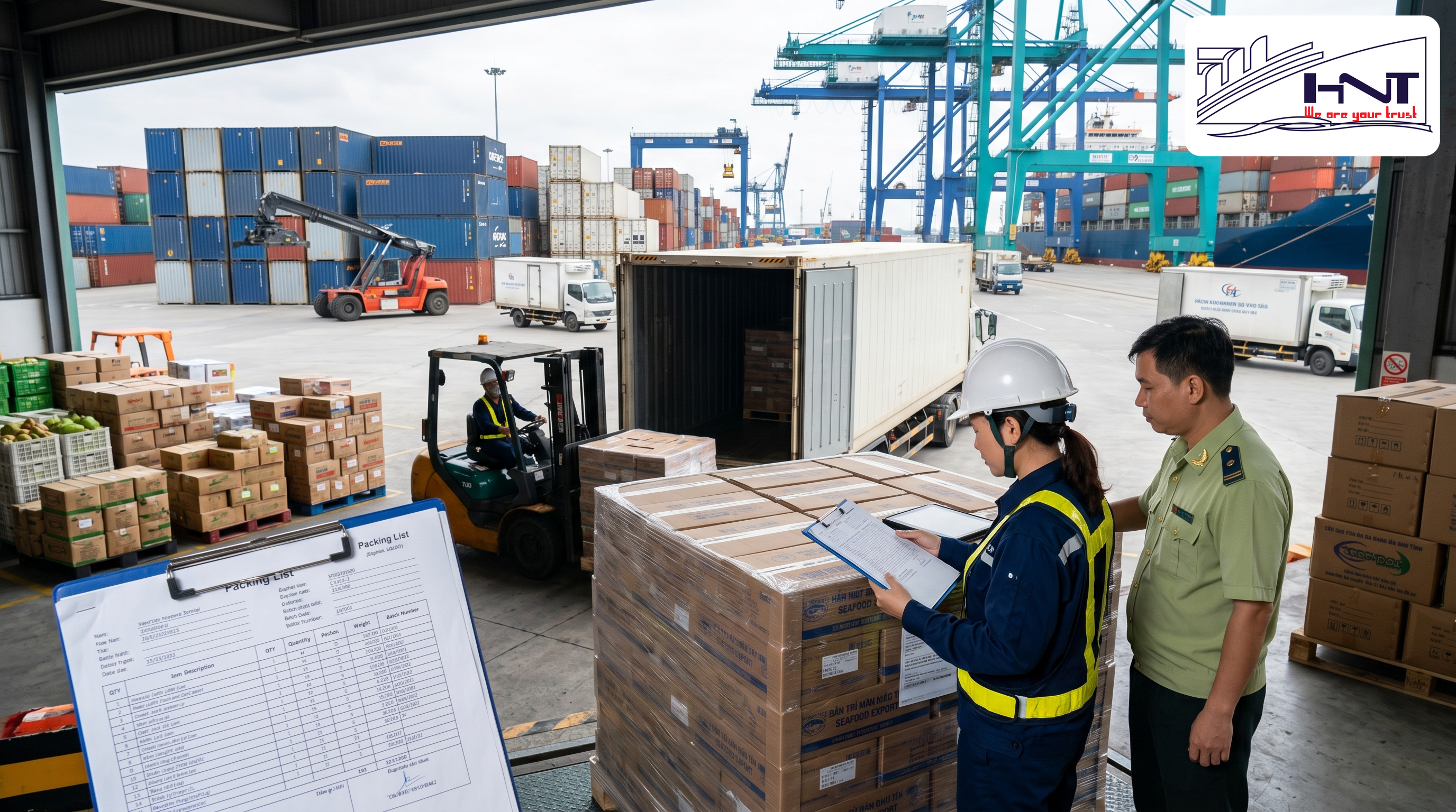 Packing List cần được xây dựng như thế nào để hỗ trợ thông quan và giao nhận?