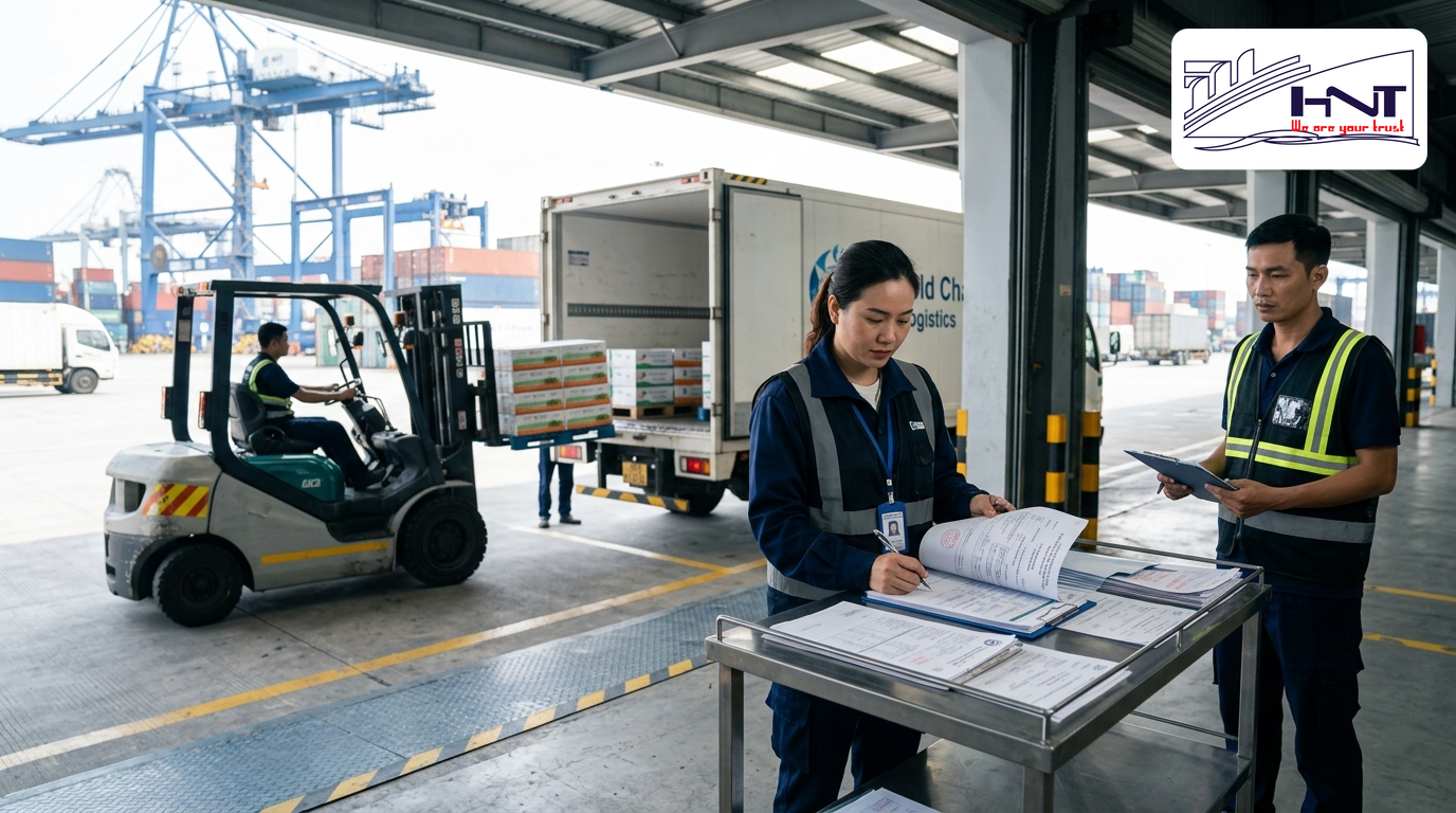 Document management and transport planning after completing China's overland export procedures