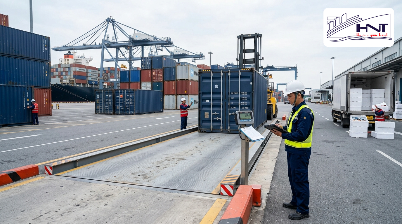 Quy định khai báo VGM và những điểm dễ sai khiến container bị từ chối xếp tàu
