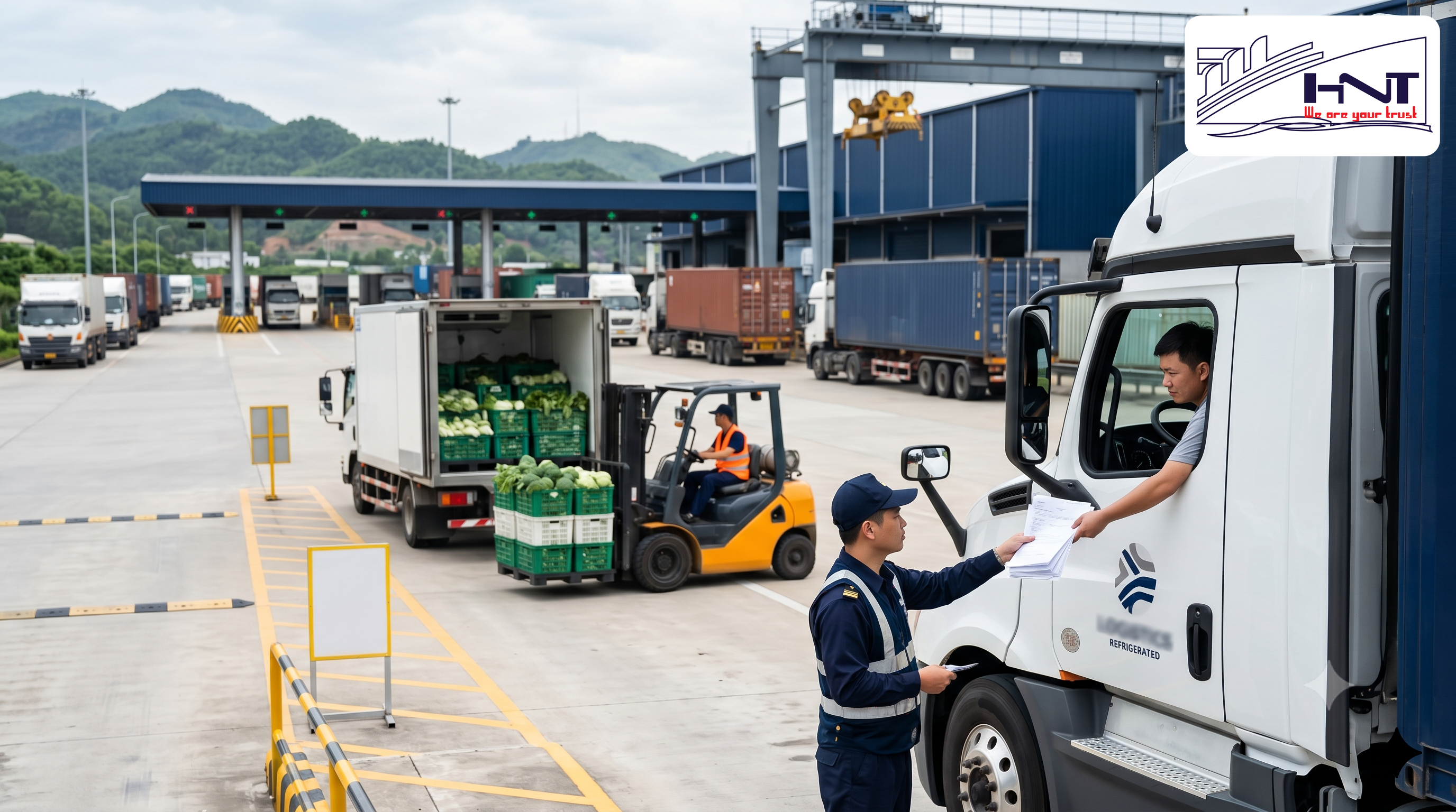 Thủ tục xuất khẩu đường bộ Trung Quốc và giải pháp tối ưu chi phí