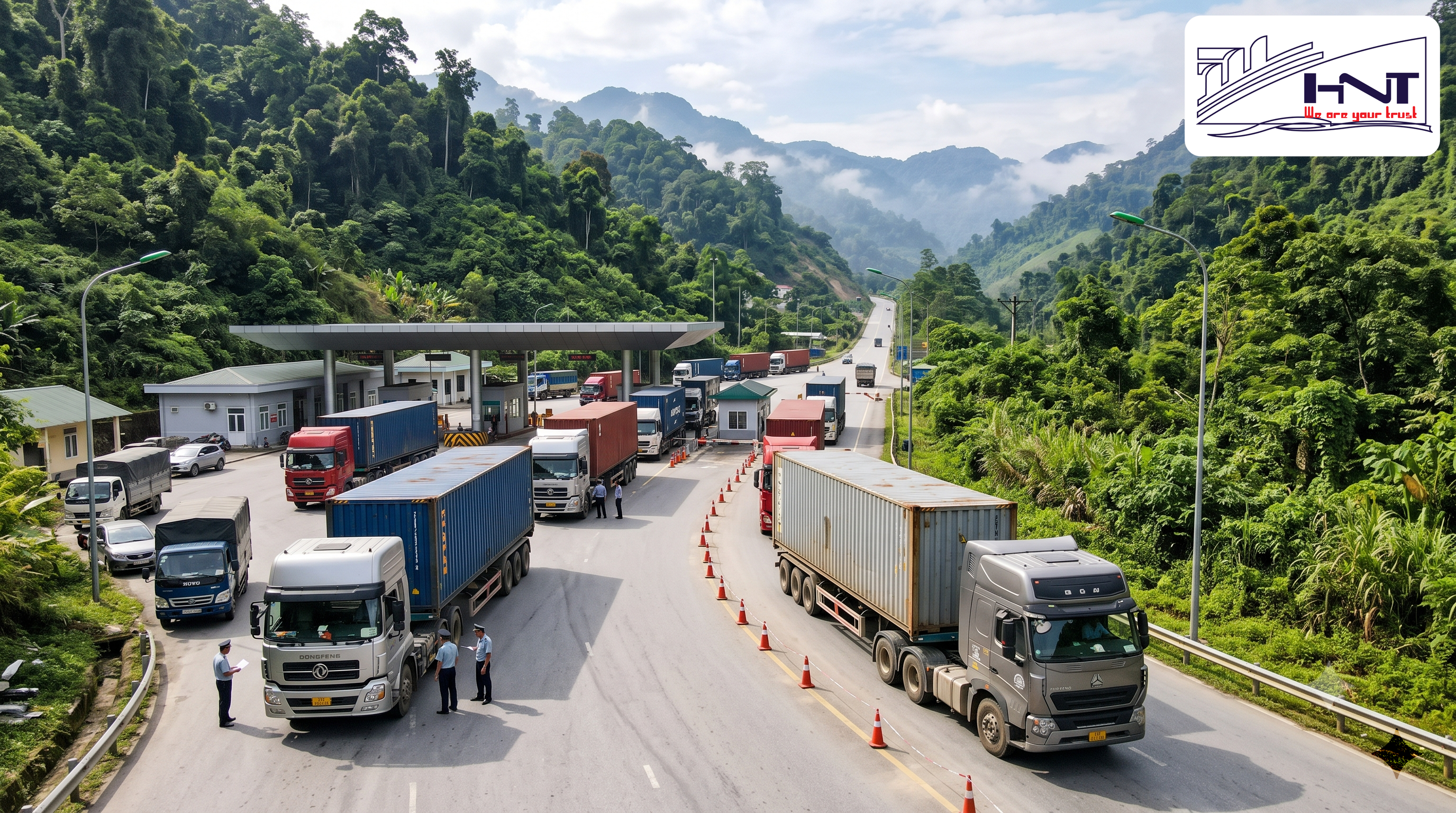 Báo giá kéo container quá cảnh Cầu Treo và Cha Lo mới nhất Báo giá kéo container quá cảnh Cầu Treo và Cha Lo mới nhất