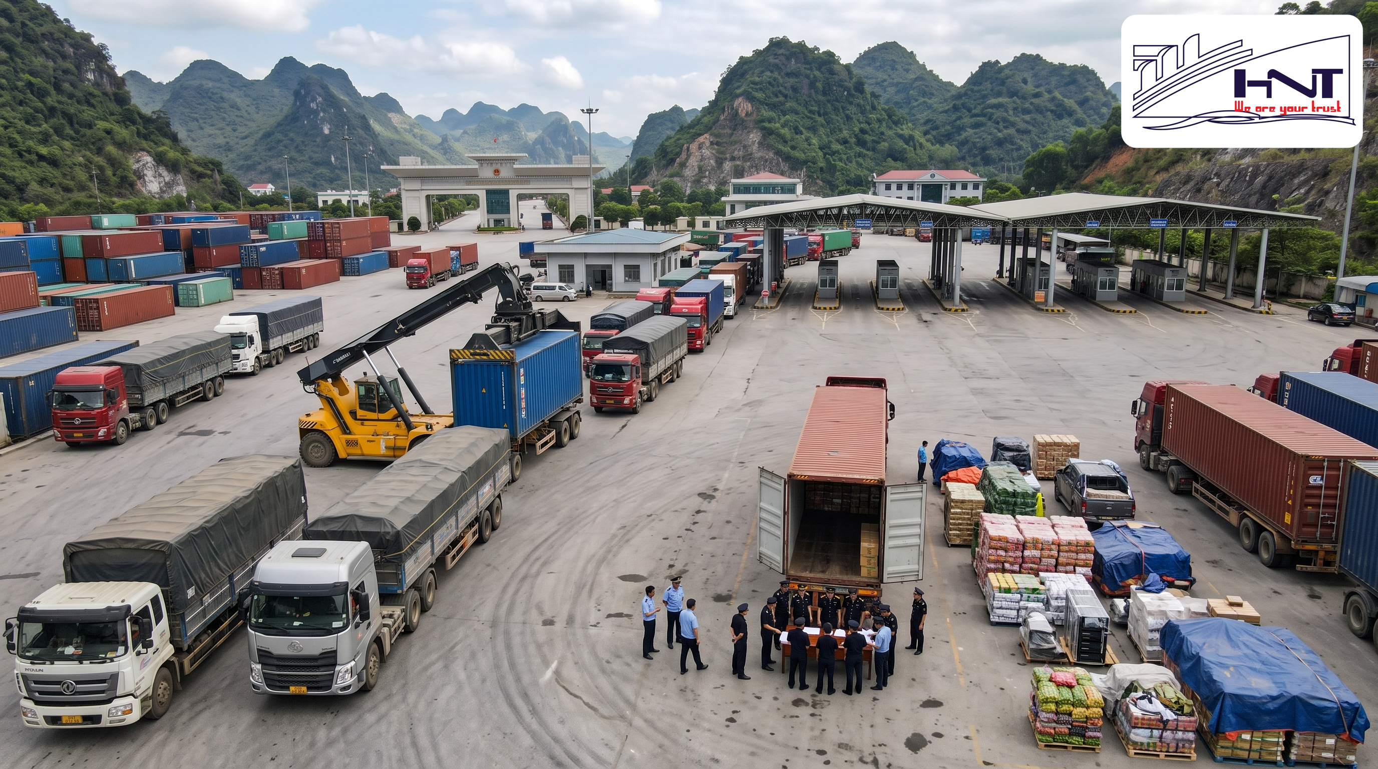 Báo giá vận chuyển qua cửa khẩu Hữu Nghị và Tân Thanh