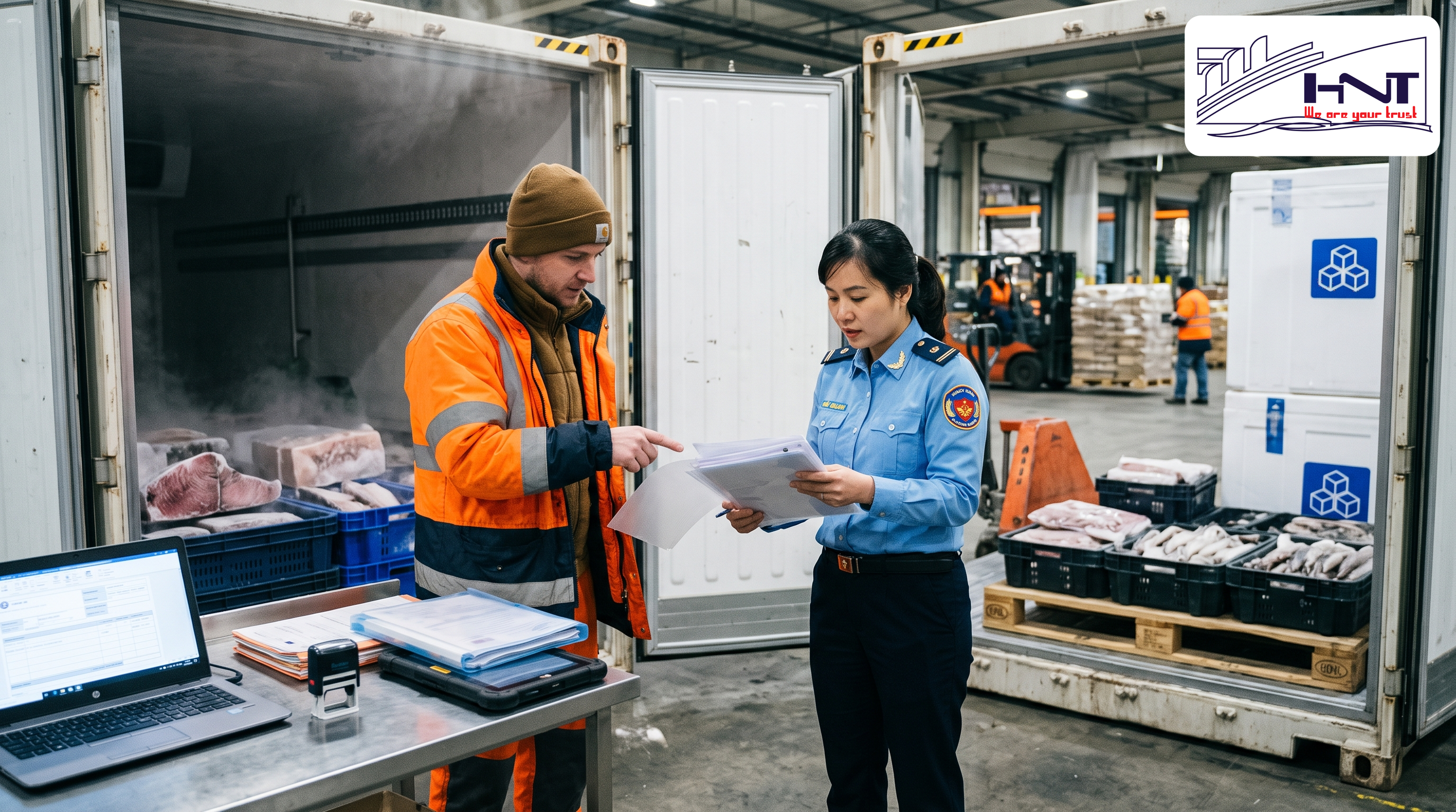 Chứng từ và hải quan cho vận chuyển thủy hải sản đông lạnh Chứng từ và hải quan cho vận chuyển thủy hải sản đông lạnh