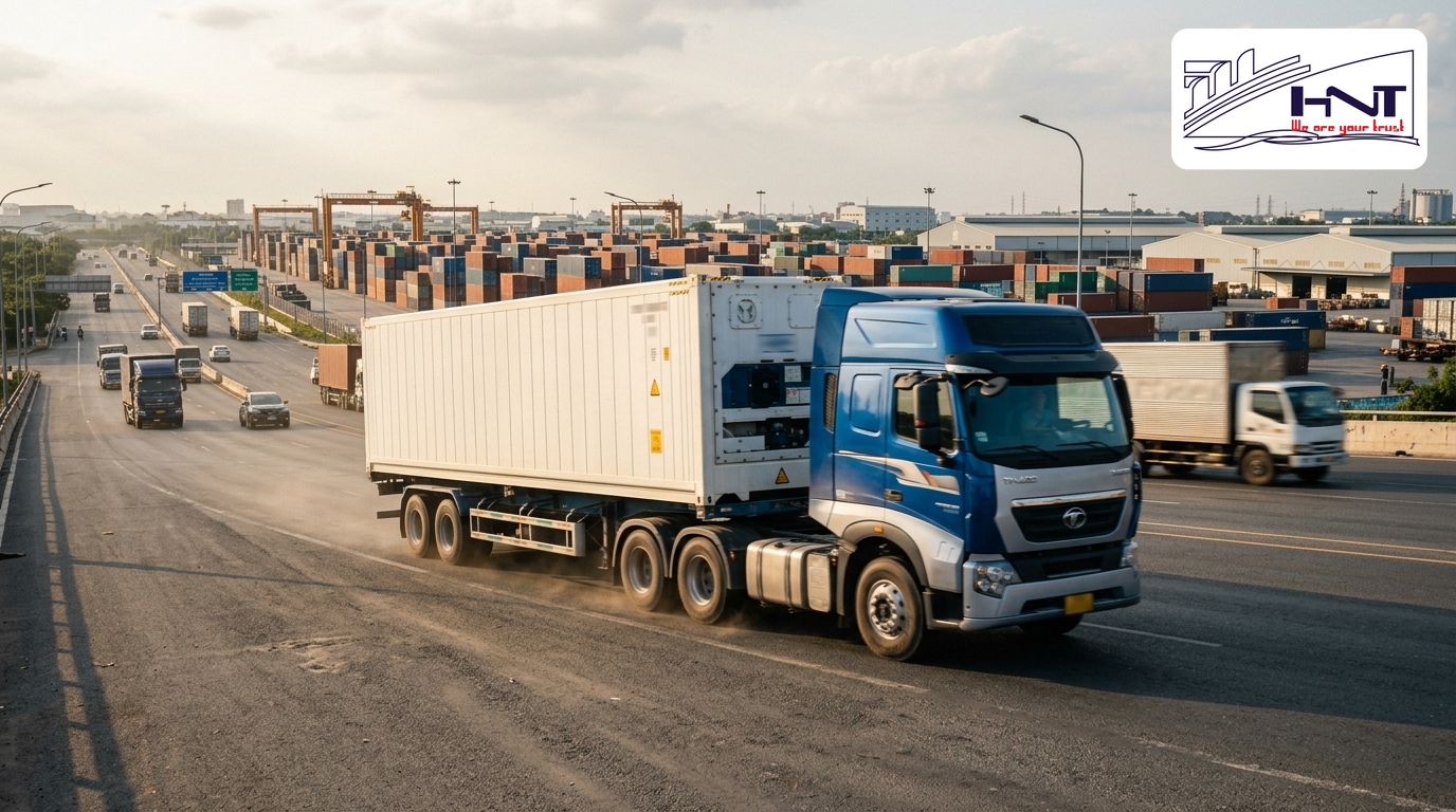 Giá thuê container lạnh khi kéo container FCL đường bộ Giá thuê container lạnh khi kéo container FCL đường bộ