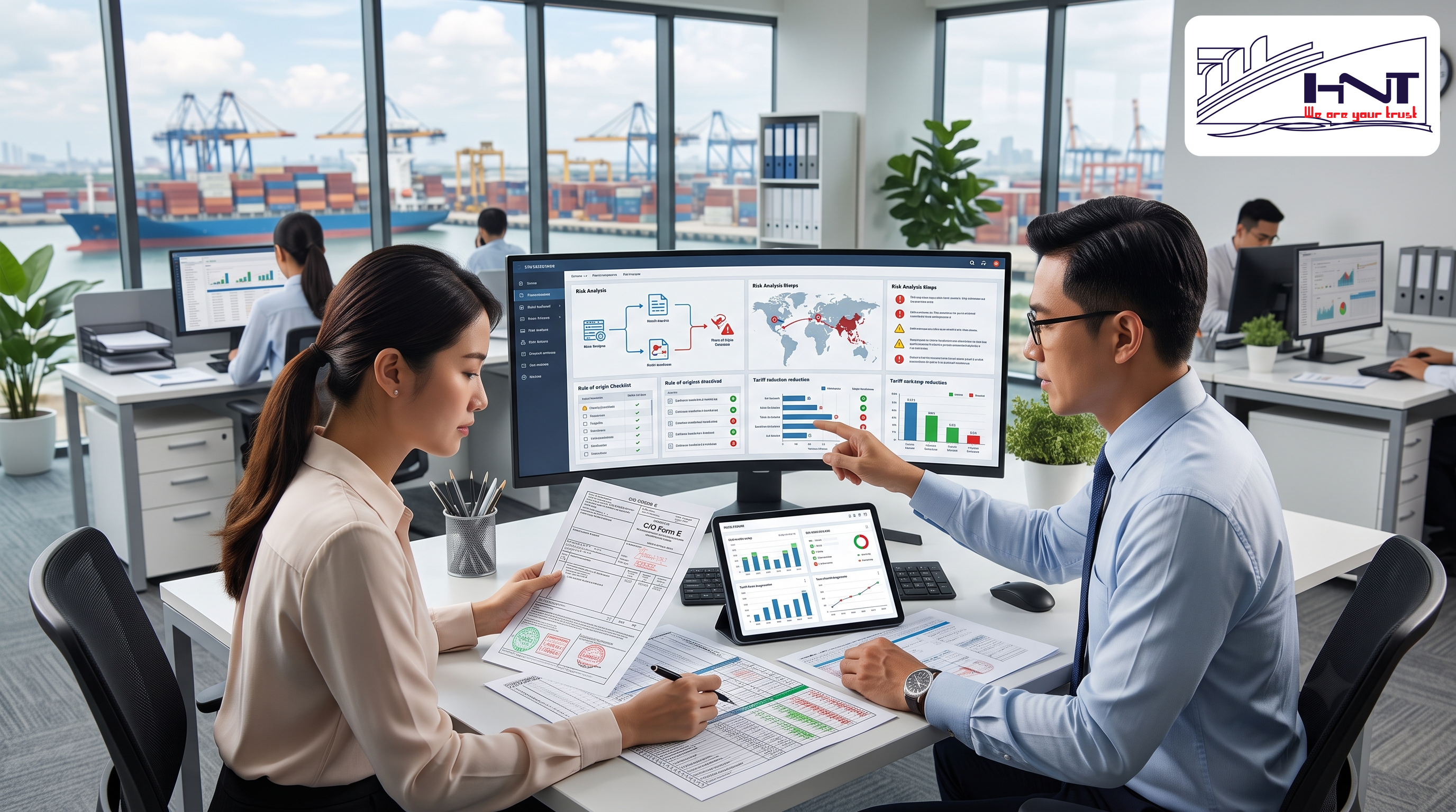 Kiểm tra biểu thuế ưu đãi C/O Form E ACFTA và xử lý rủi ro bị bác C/O