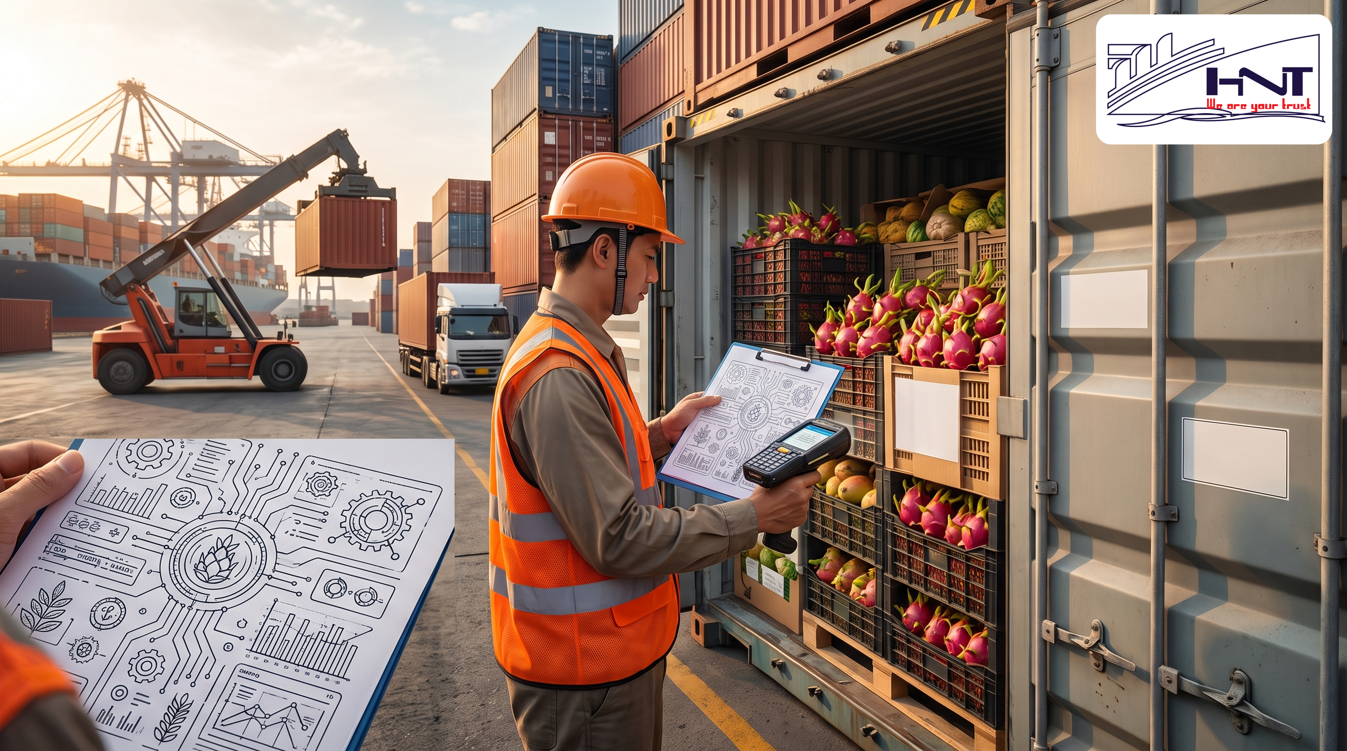 mã số vùng trồng trong chứng từ logistics và thông quan