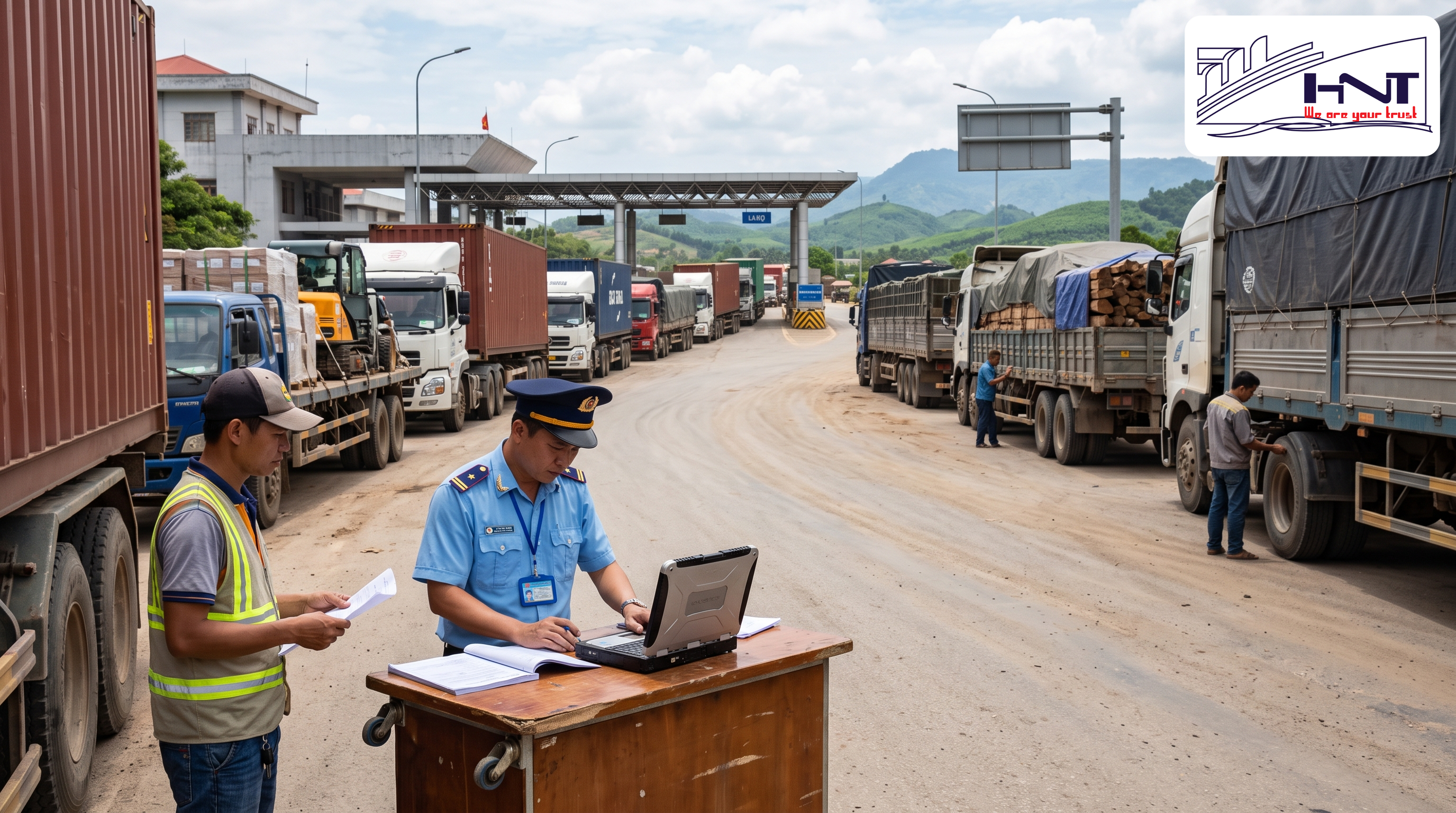 Step-by-step Laos transit customs declaration process Step-by-step Laos transit customs declaration process