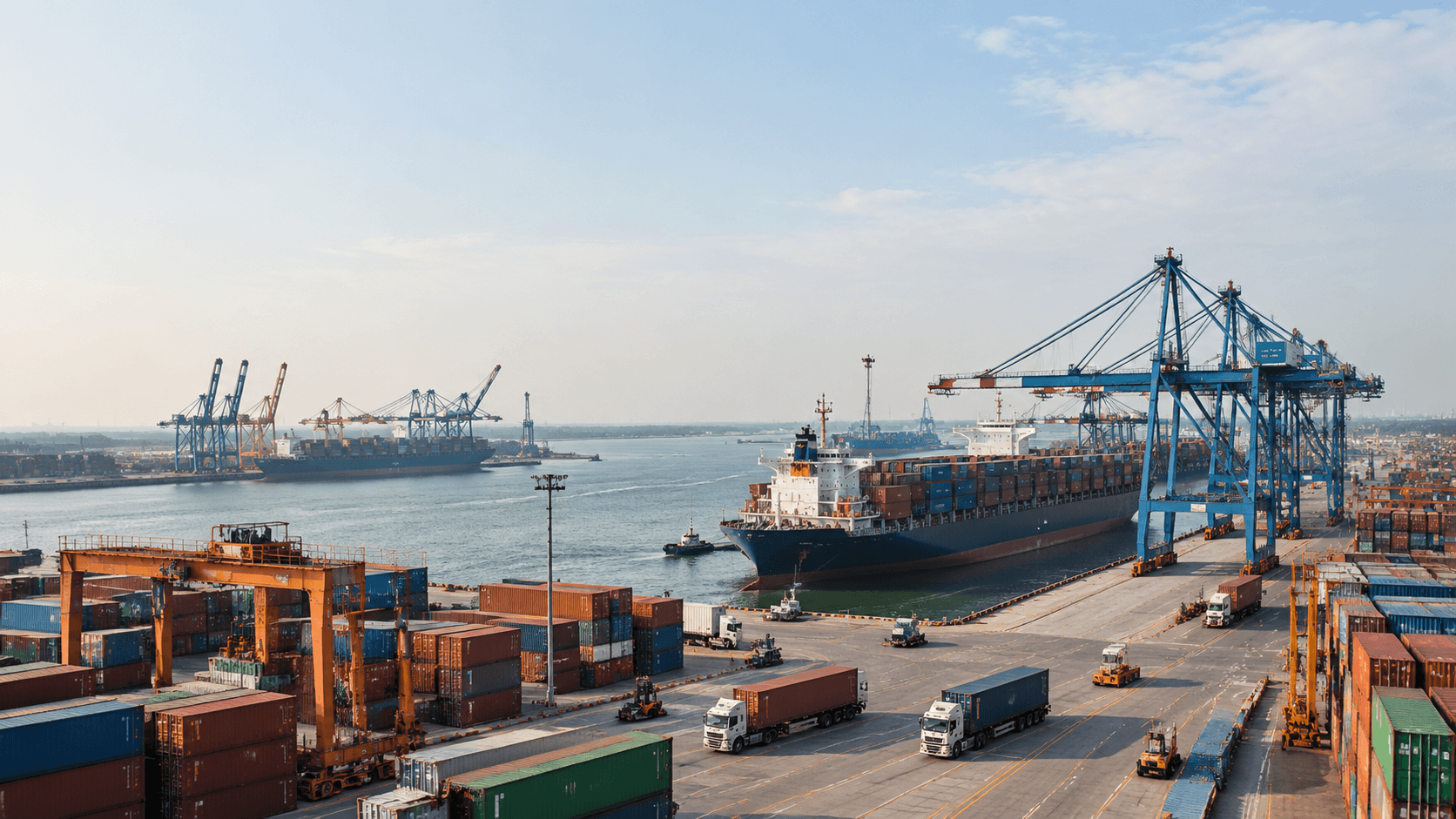 Images Of Nam Hai Dinh Vu Port And Vip Green Port Hai Phong In Container Logistics Solutions - HNT Logistics