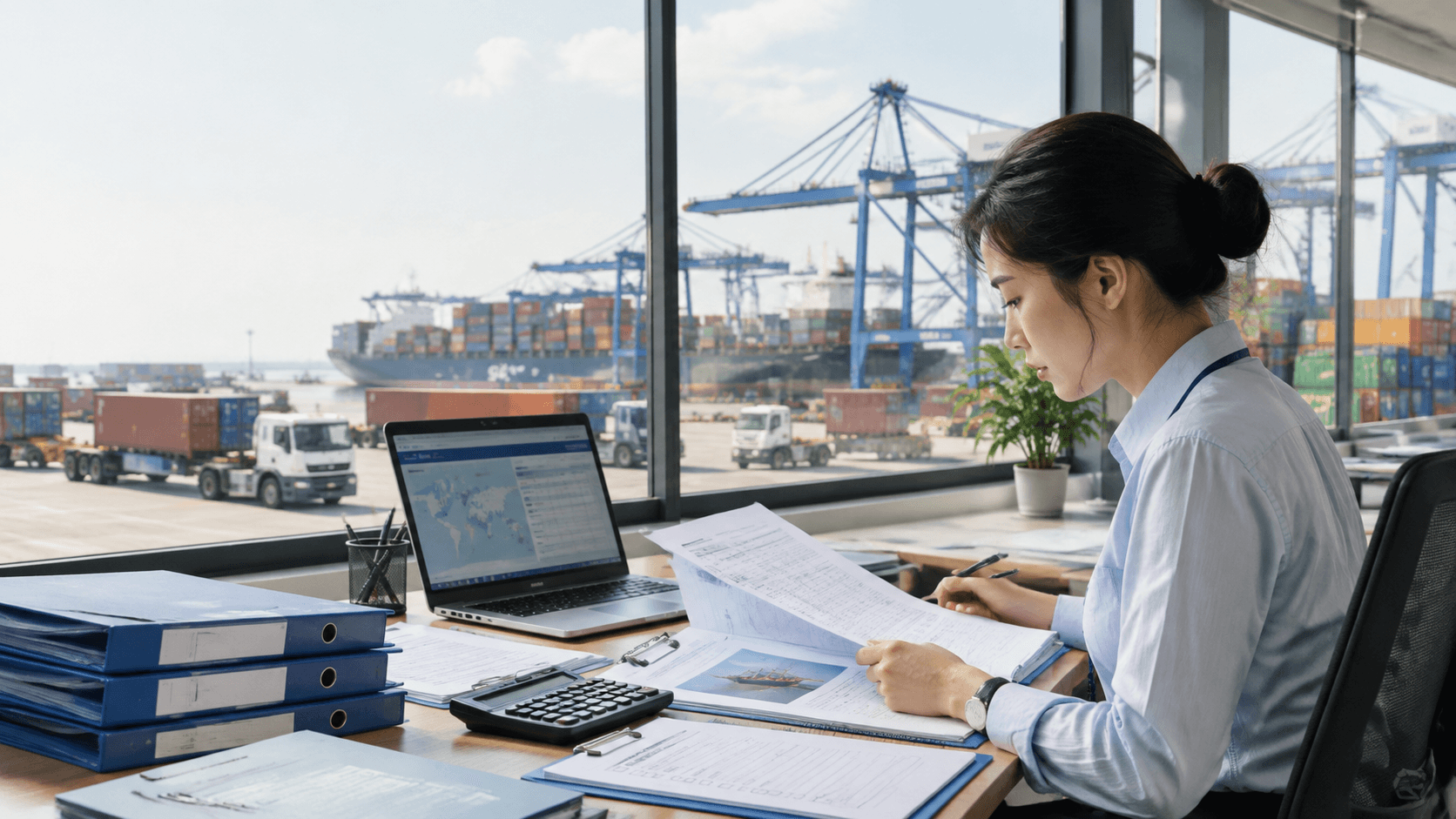 Kiểm Soát Chi Phí CY CY Trong Vận Tải Container Biển Tại Phòng Điều Hành Logistics - HNT Logistics
