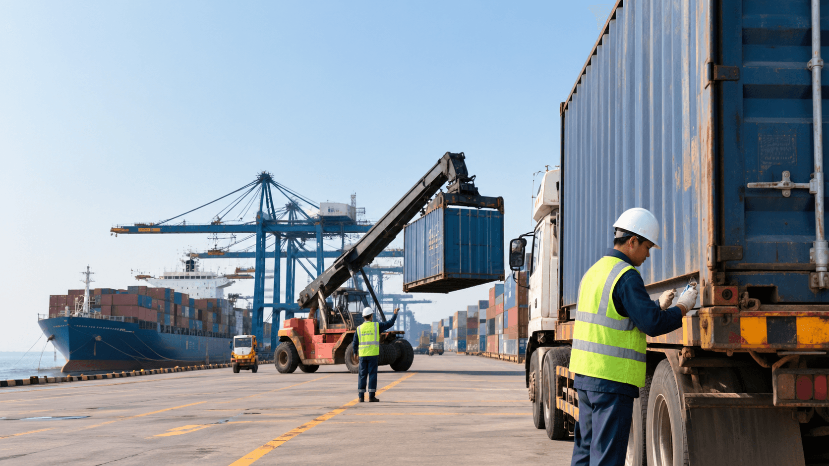 Cy Cy Là Gì - Quy Trình Giao Nhận Hàng Hóa CY CY Tại Cảng Container Việt Nam Với Kiểm Tra Seal Và Vận Chuyển Container - HNT Logistics