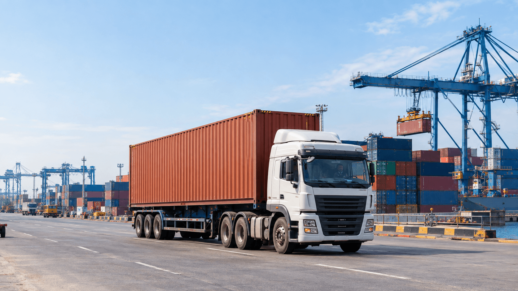 Hàng Fcl Là Gì - Hàng FCL Nguyên Container Được Vận Chuyển Bằng Xe Đầu Kéo Tại Cảng Biển Việt Nam - HNT Logistics