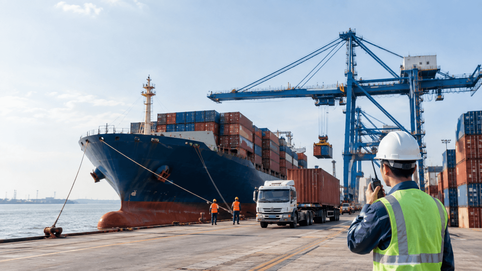 Dịch Vụ Thuê Xe Đầu Kéo Container Kéo Hàng Cảng Biển - Báo Giá & Năng Lực Đội Xe - HNT Logistics