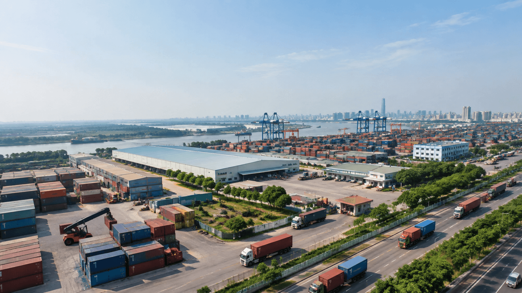 Hệ Thống ICD Transimex Và Các Cảng Cạn Phục Vụ Container Tại Khu Vực TPHCM - HNT Logistics