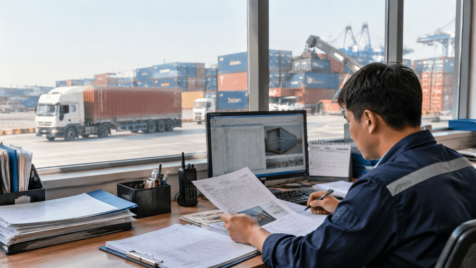 Phiếu EIR Là Gì Và Vai Trò Trong Quản Lý Chi Phí Nhận Trả Container Logistics - HNT Logistics